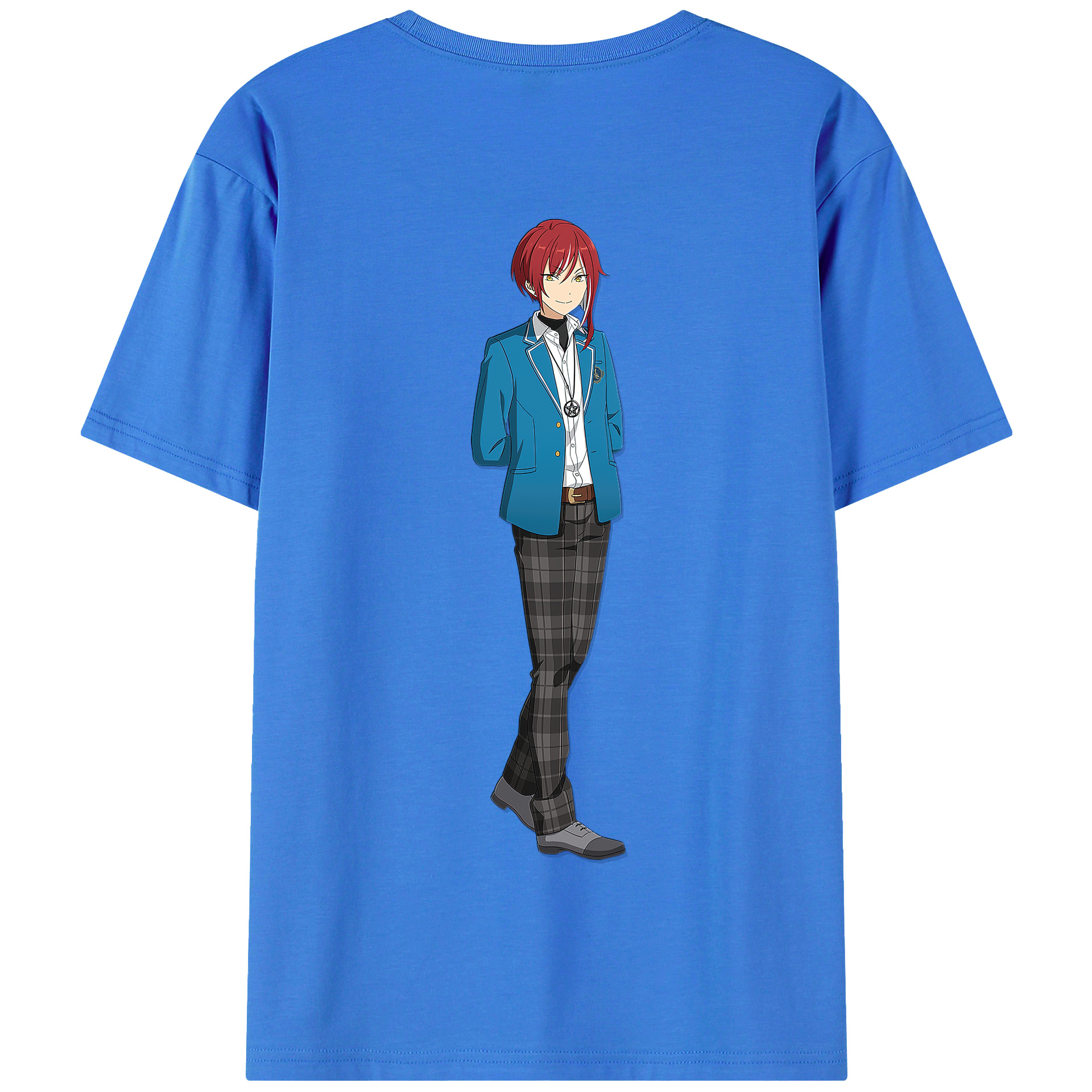 （画像用） あんさんぶるスターズ! Ensemble Stars 綿100％半袖Tシャツ（背面プリント）