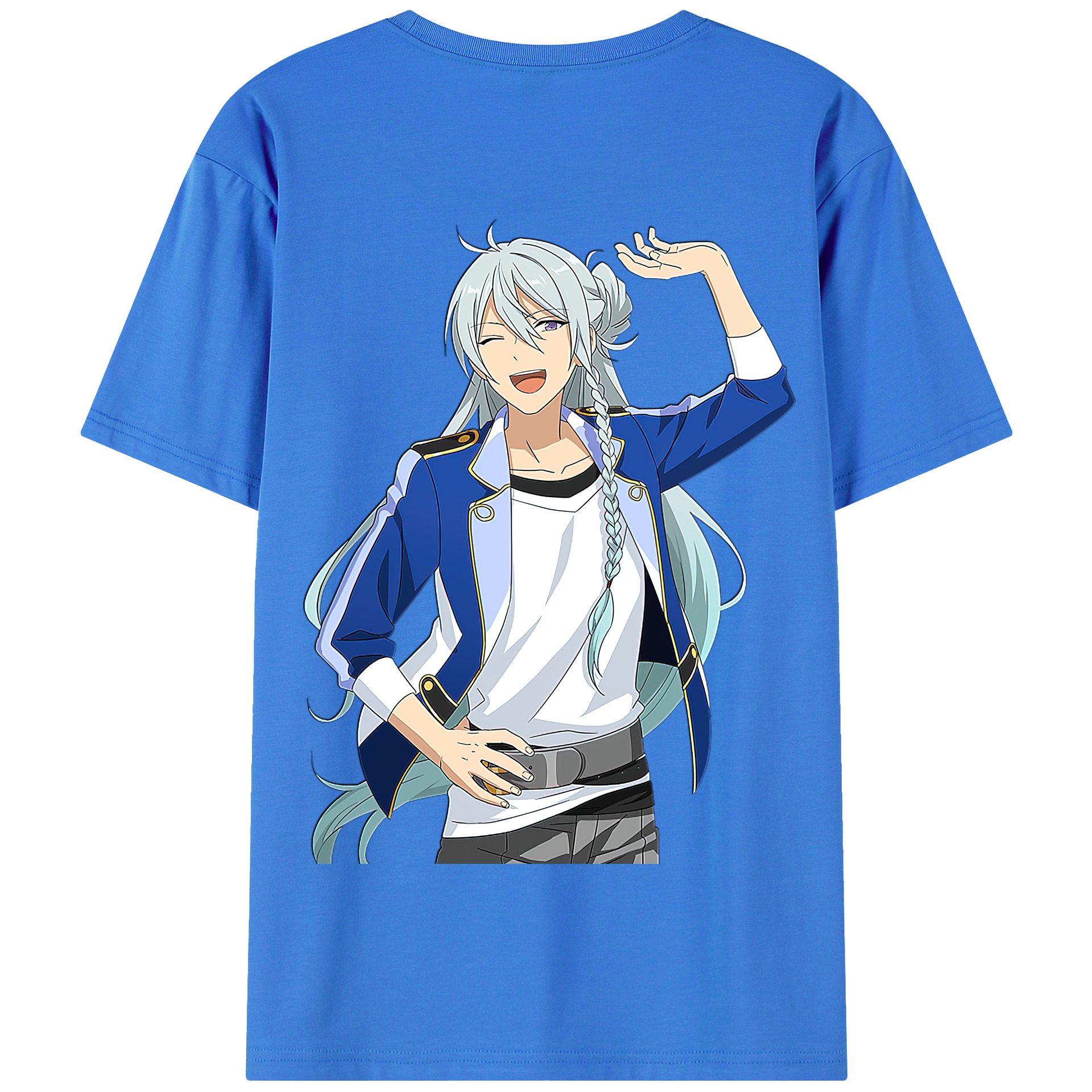 （画像用） あんさんぶるスターズ! Ensemble Stars 綿100％半袖Tシャツ（背面プリント）