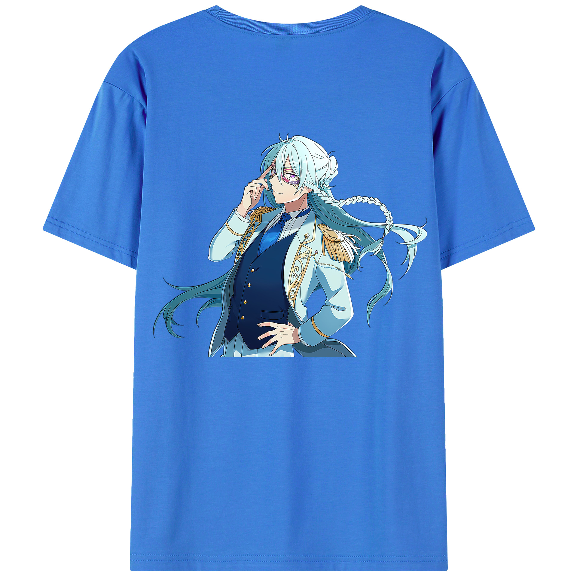 （画像用） あんさんぶるスターズ! Ensemble Stars 綿100％半袖Tシャツ（背面プリント）