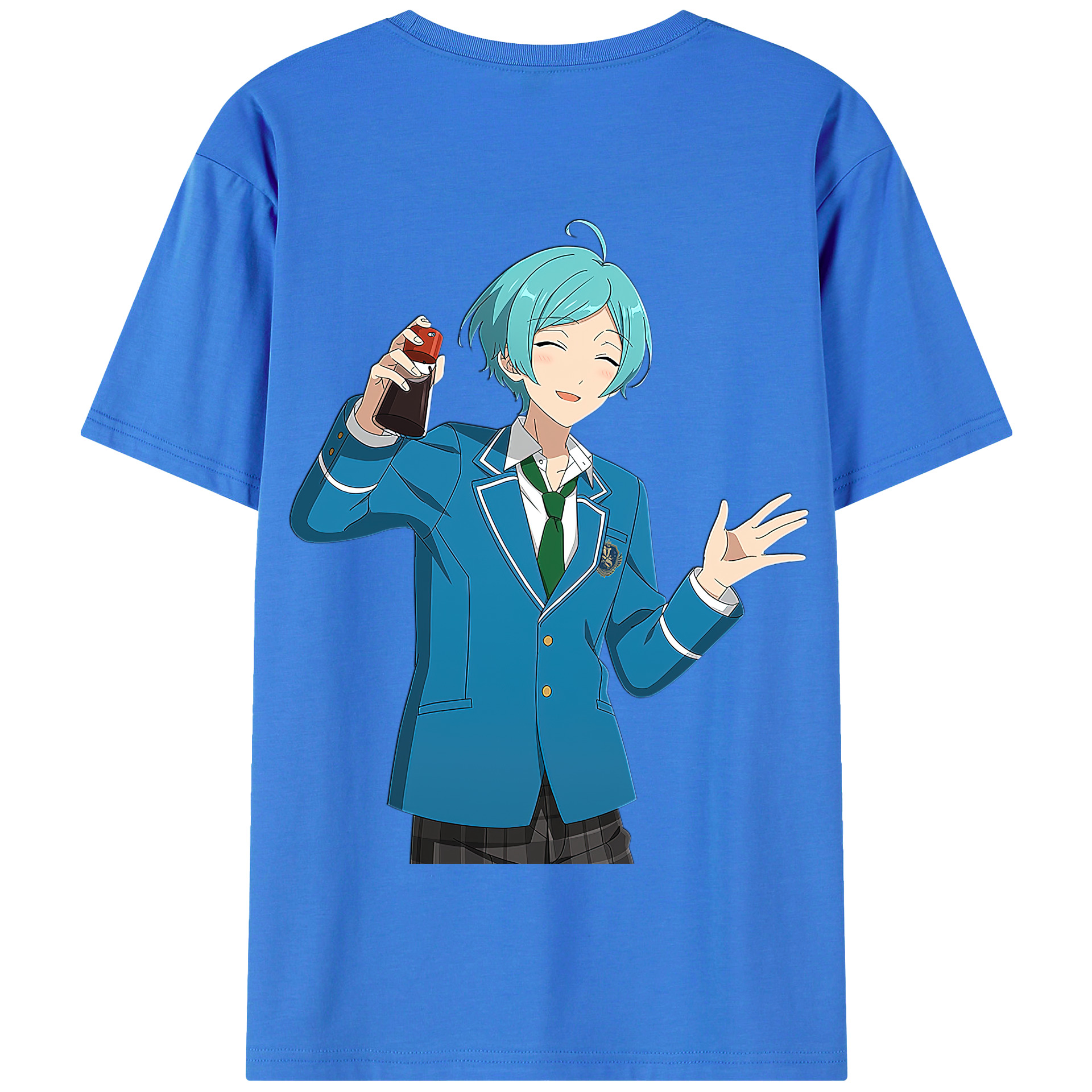 （画像用） あんさんぶるスターズ! Ensemble Stars 綿100％半袖Tシャツ（背面プリント）