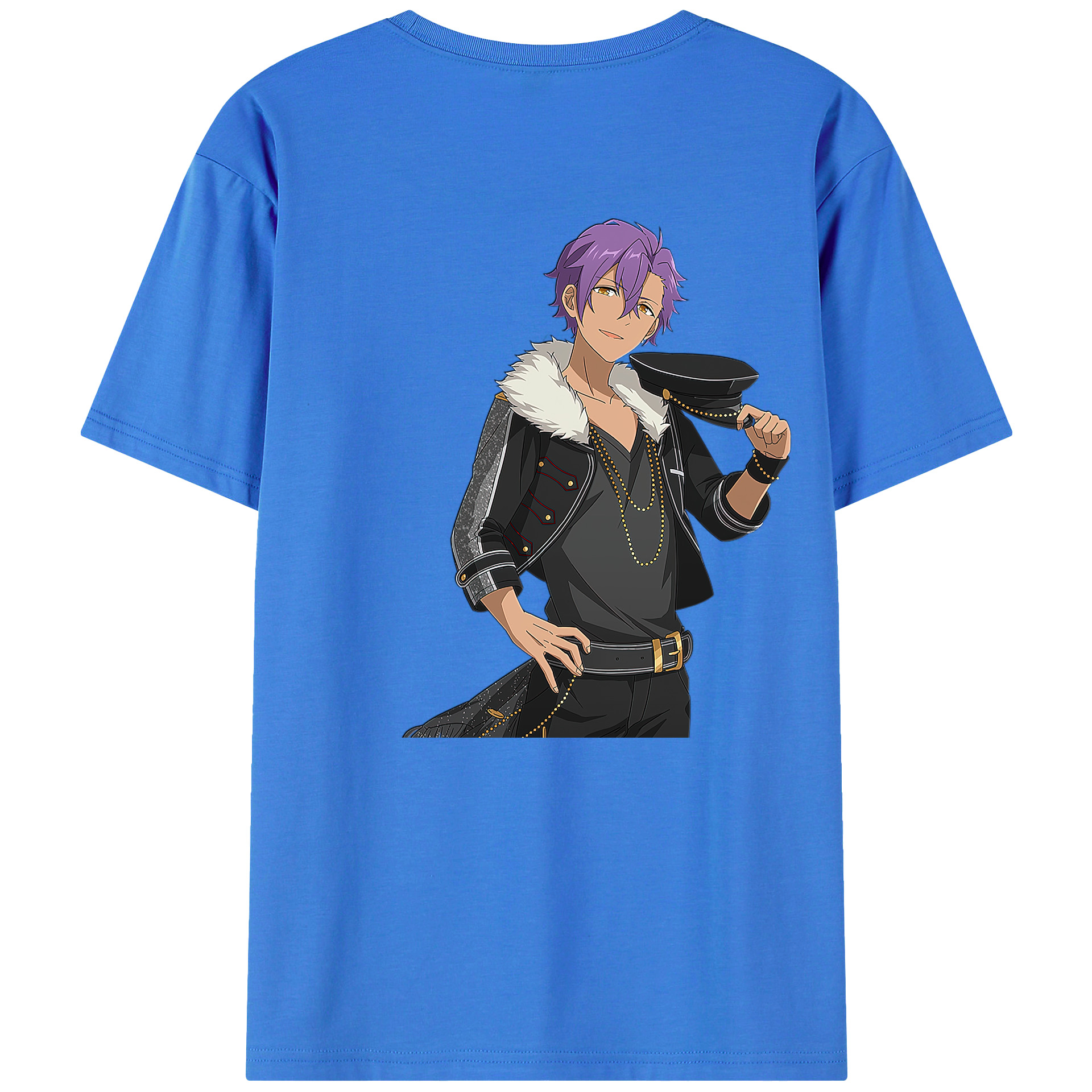 （画像用） あんさんぶるスターズ! Ensemble Stars 綿100％半袖Tシャツ（背面プリント）