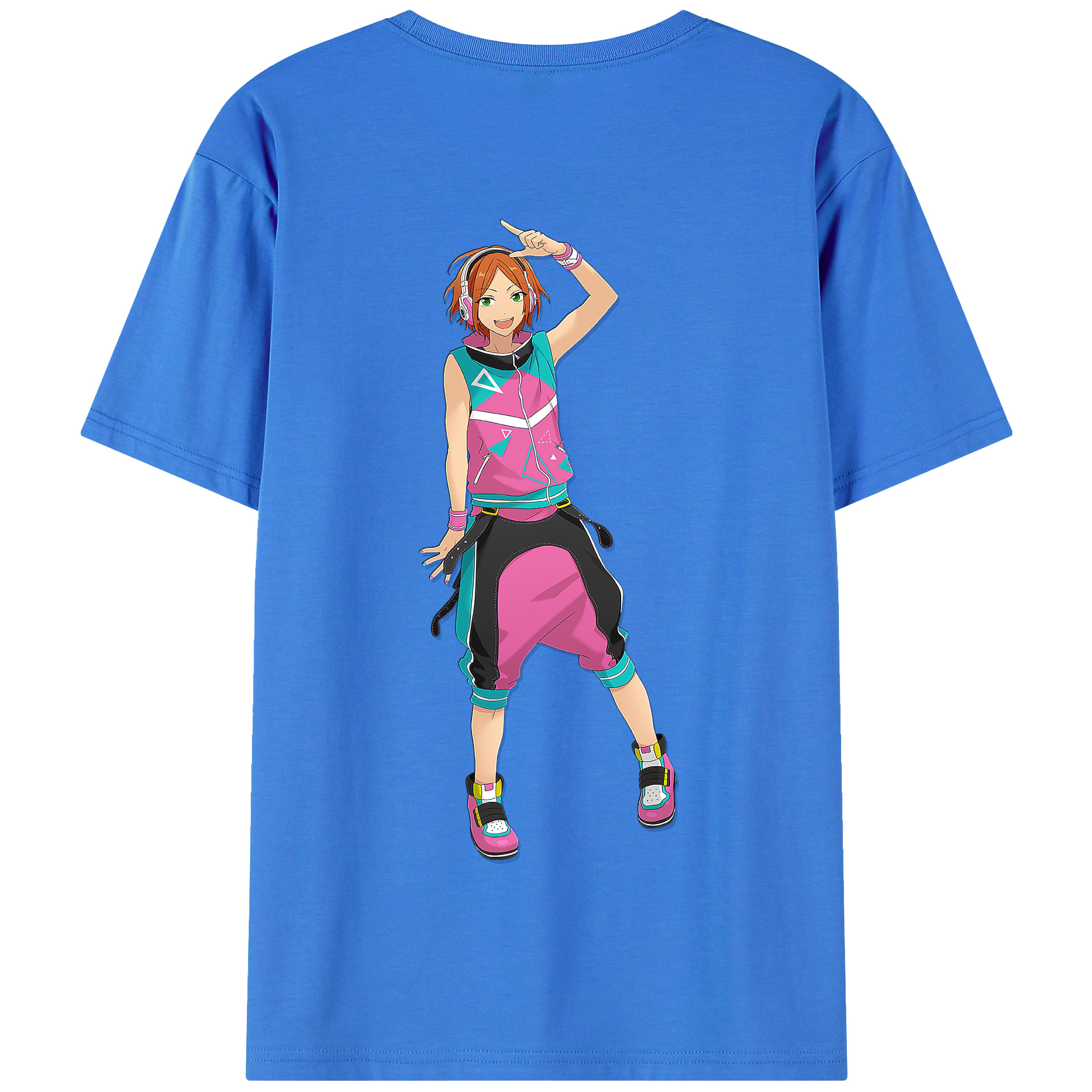 （画像用） あんさんぶるスターズ! Ensemble Stars 綿100％半袖Tシャツ（背面プリント）