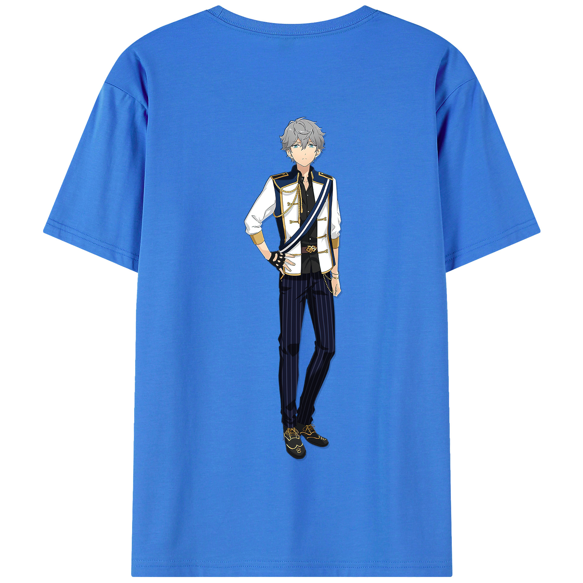 （画像用） あんさんぶるスターズ! Ensemble Stars 綿100％半袖Tシャツ（背面プリント）