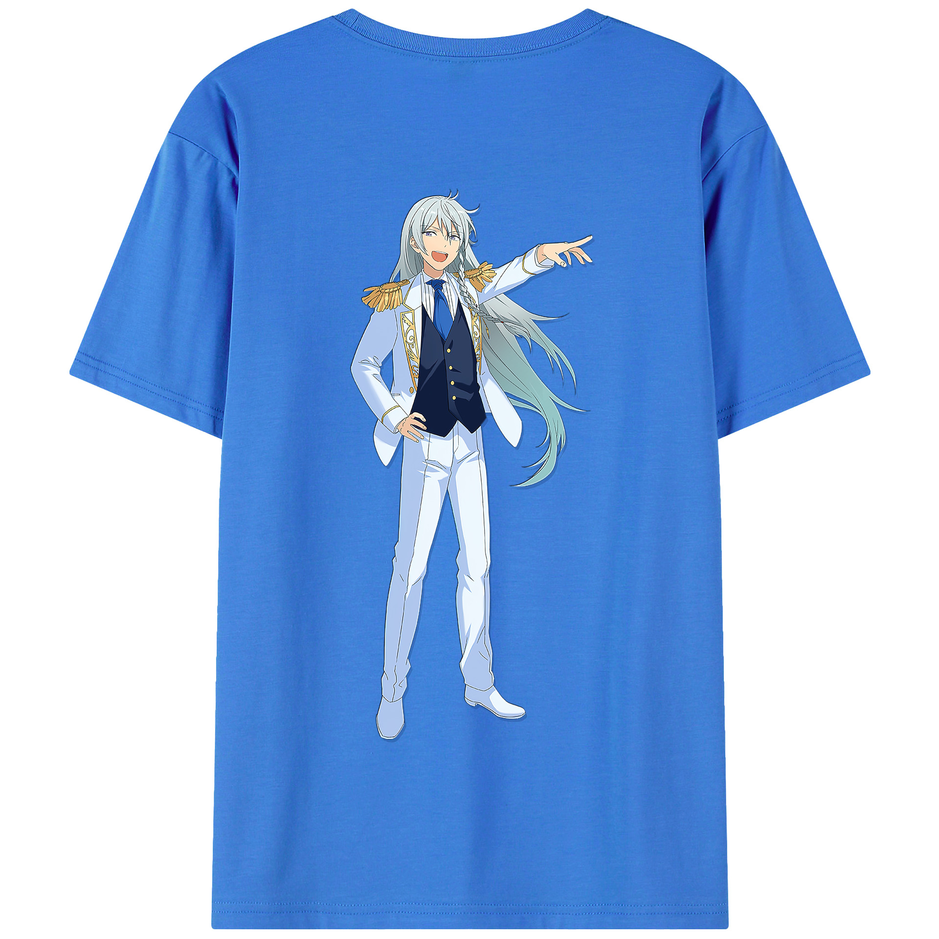 （画像用） あんさんぶるスターズ! Ensemble Stars 綿100％半袖Tシャツ（背面プリント）