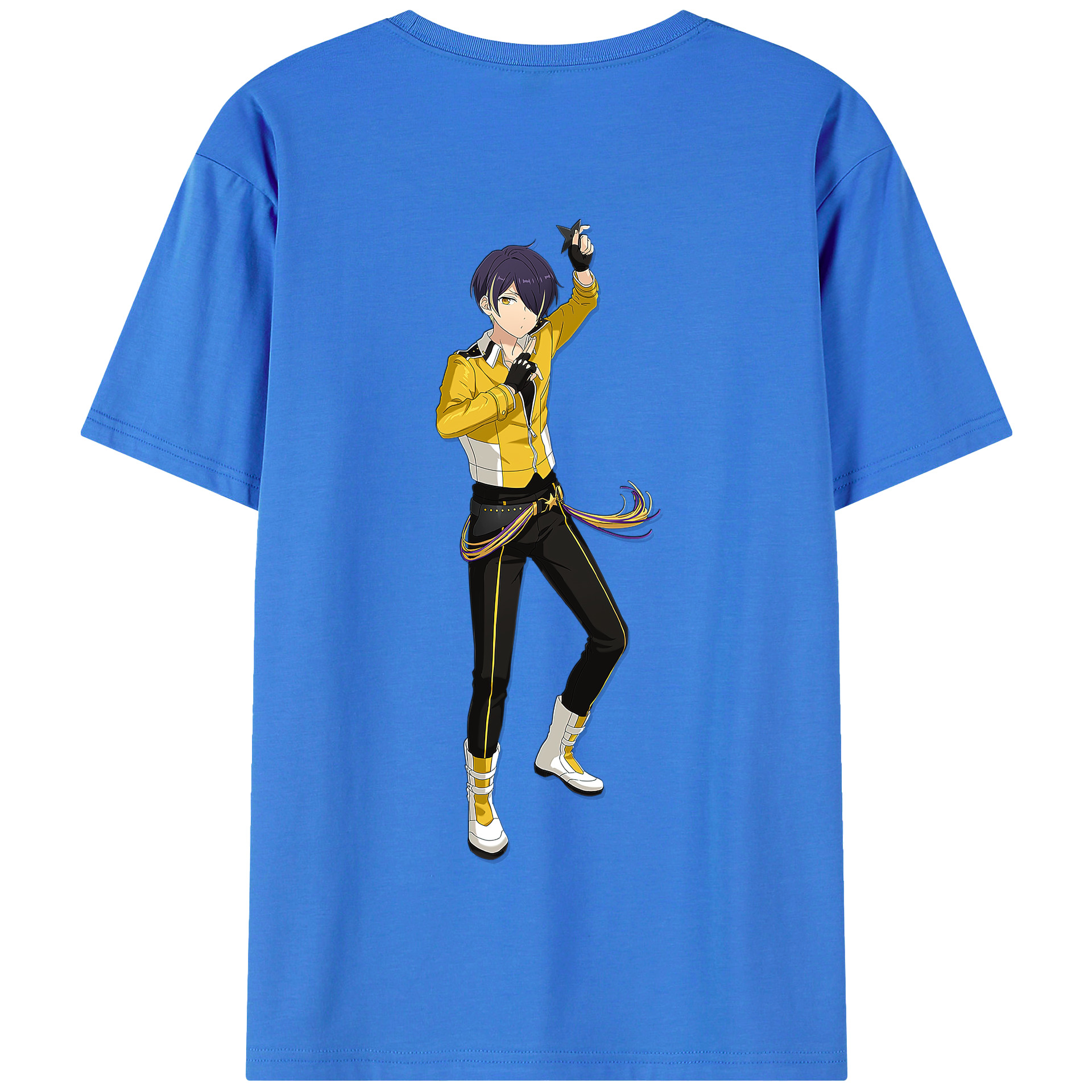 （画像用） あんさんぶるスターズ! Ensemble Stars 綿100％半袖Tシャツ（背面プリント）