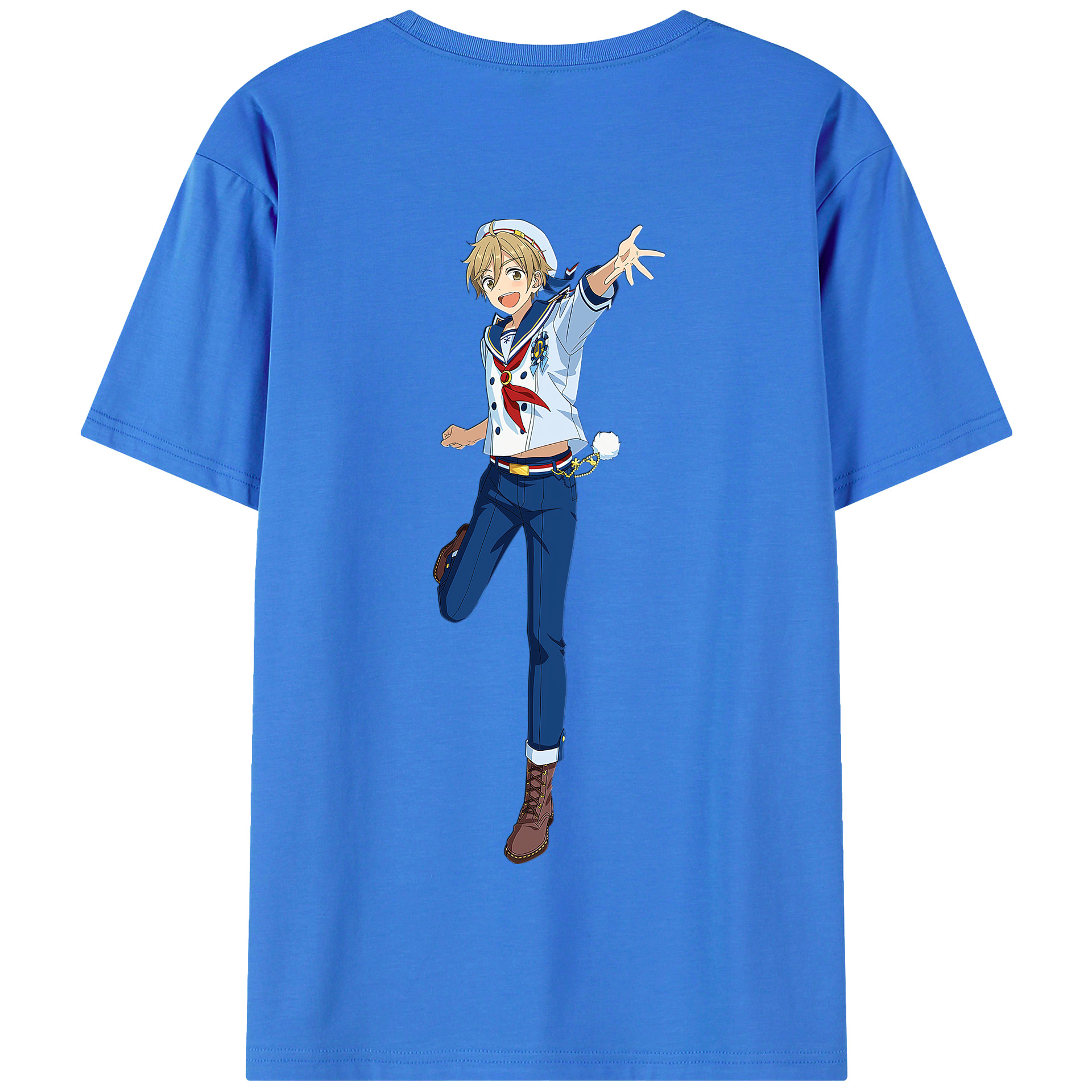 （画像用） あんさんぶるスターズ! Ensemble Stars 綿100％半袖Tシャツ（背面プリント）