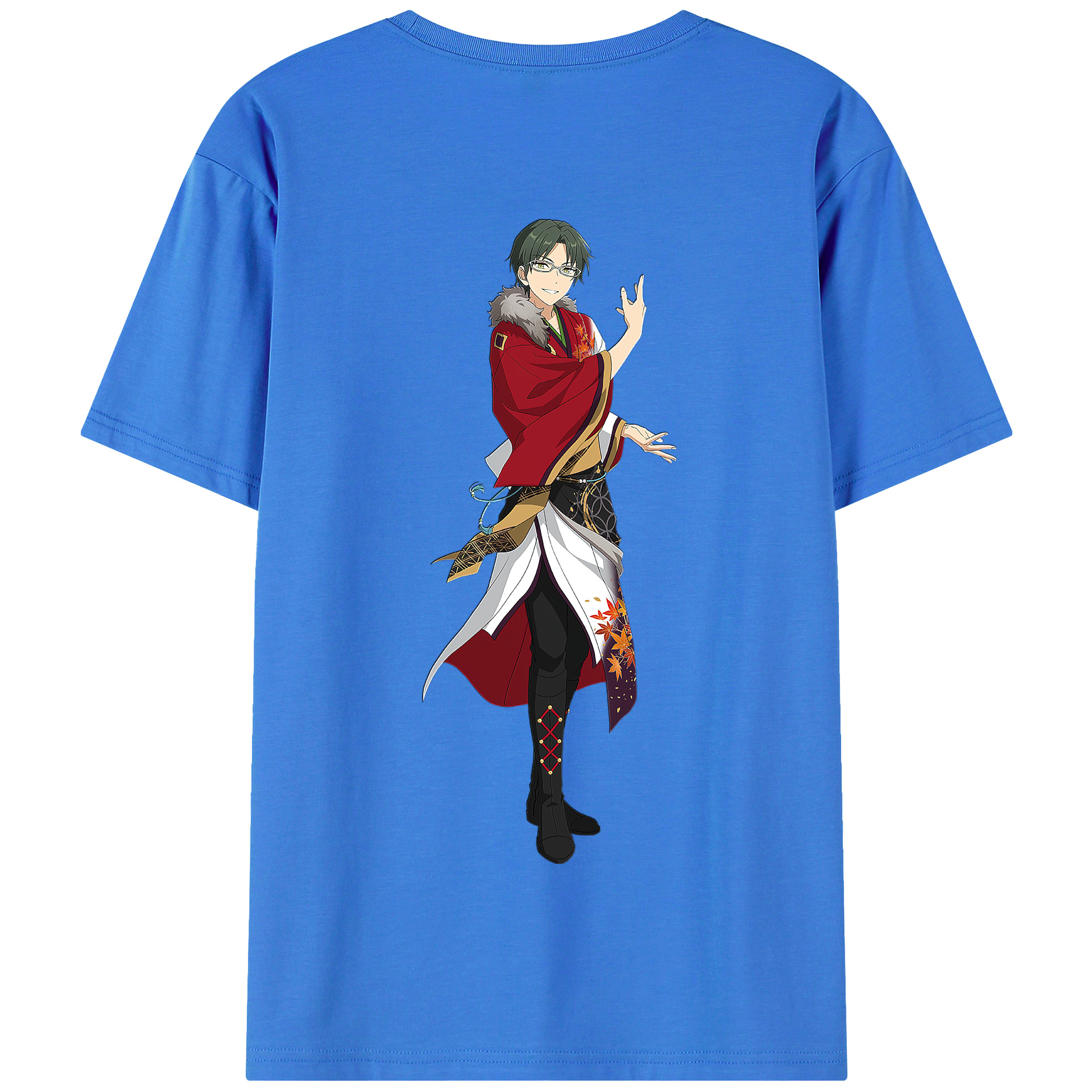 （画像用） あんさんぶるスターズ! Ensemble Stars 綿100％半袖Tシャツ（背面プリント）