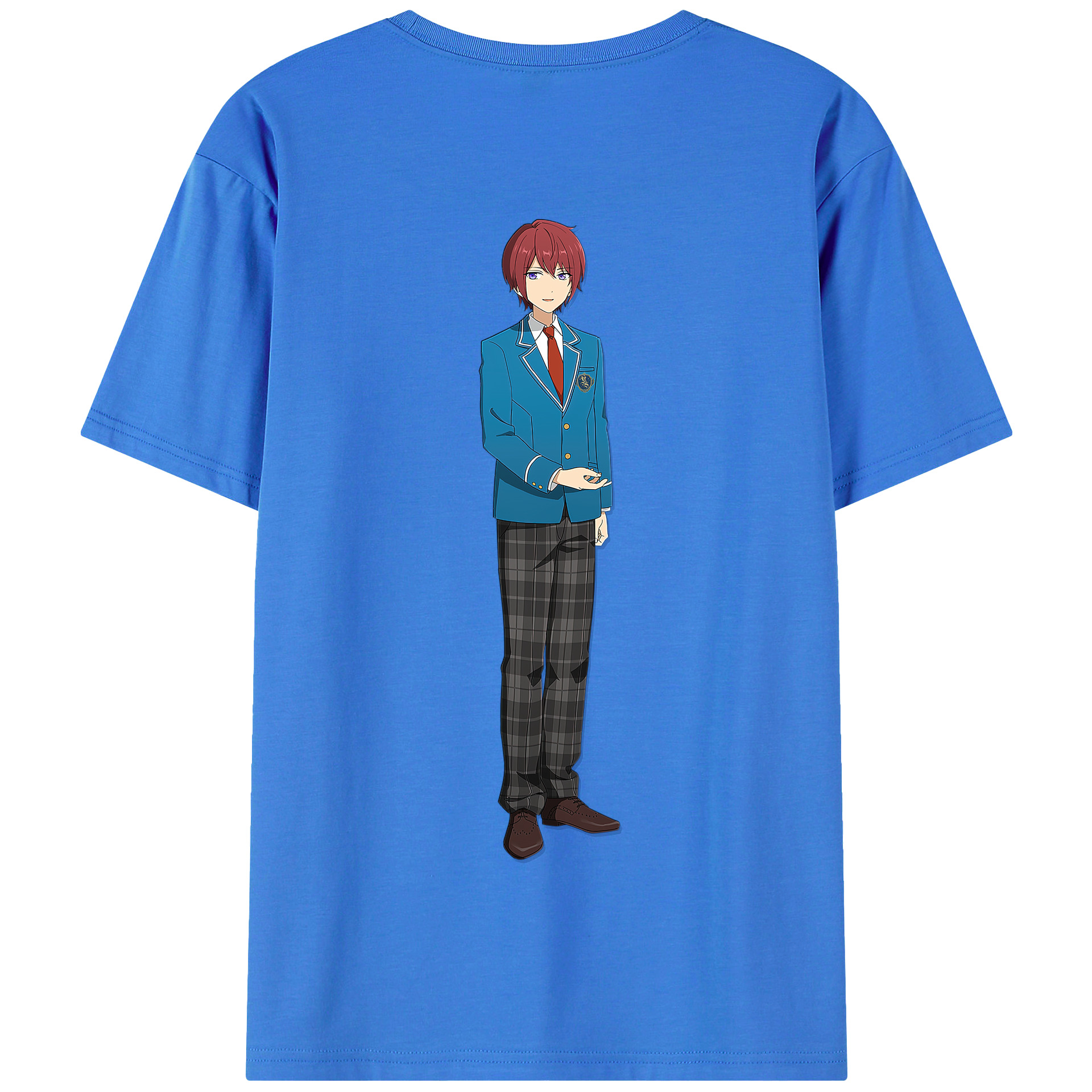 （画像用） あんさんぶるスターズ! Ensemble Stars 綿100％半袖Tシャツ（背面プリント）