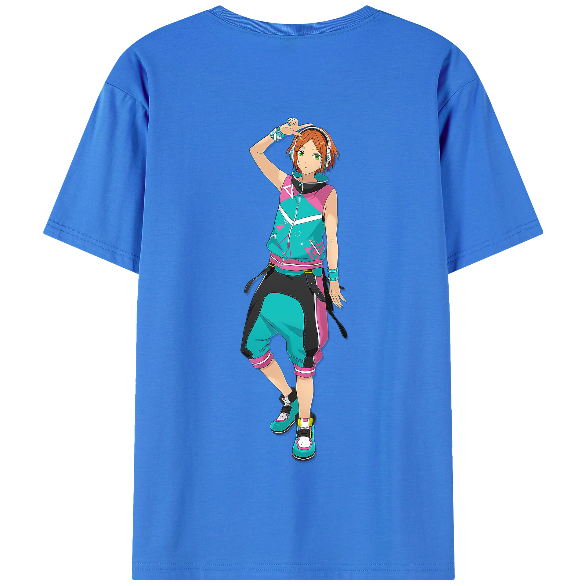 （画像用） あんさんぶるスターズ! Ensemble Stars 綿100％半袖Tシャツ（背面プリント）