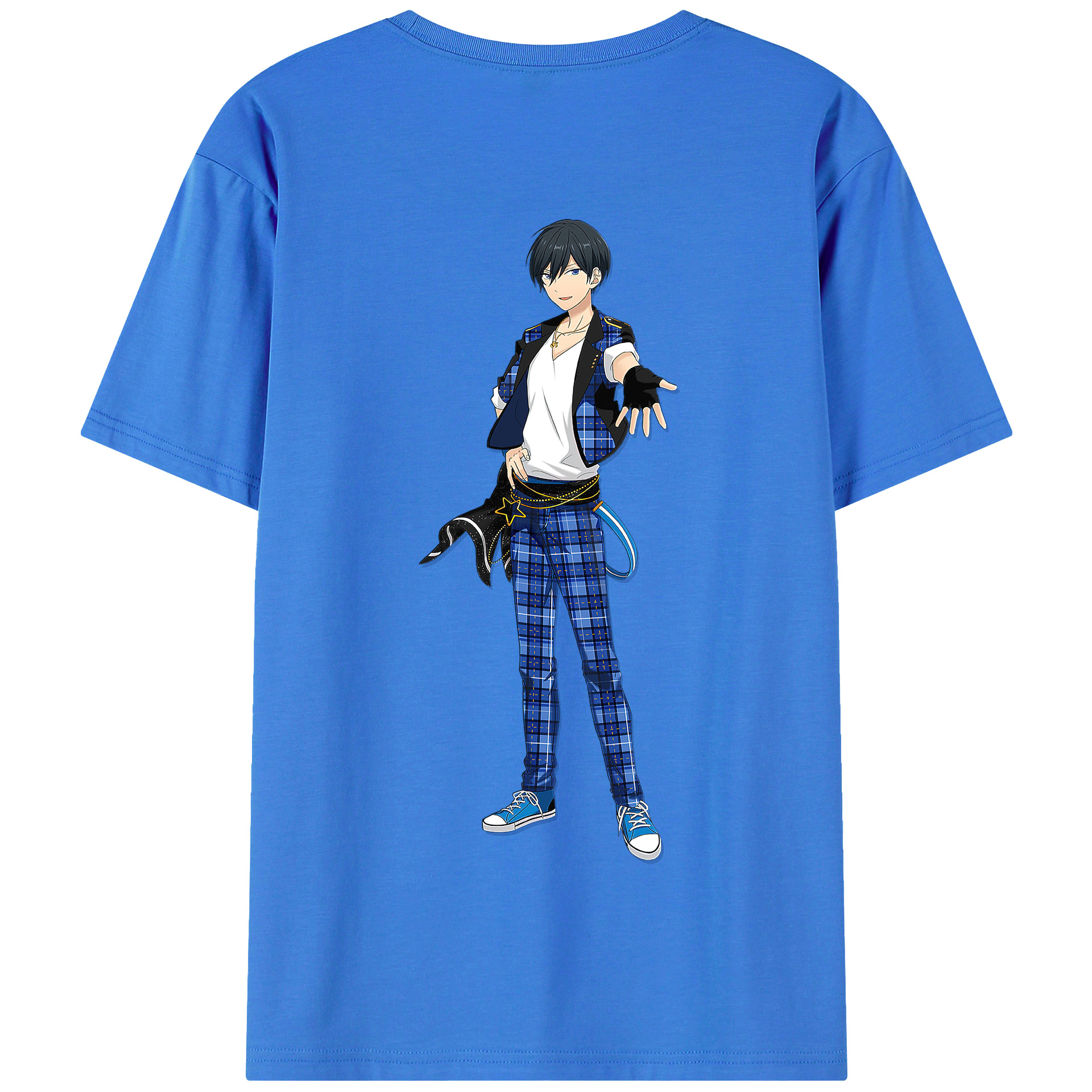 （画像用） あんさんぶるスターズ! Ensemble Stars 綿100％半袖Tシャツ（背面プリント）