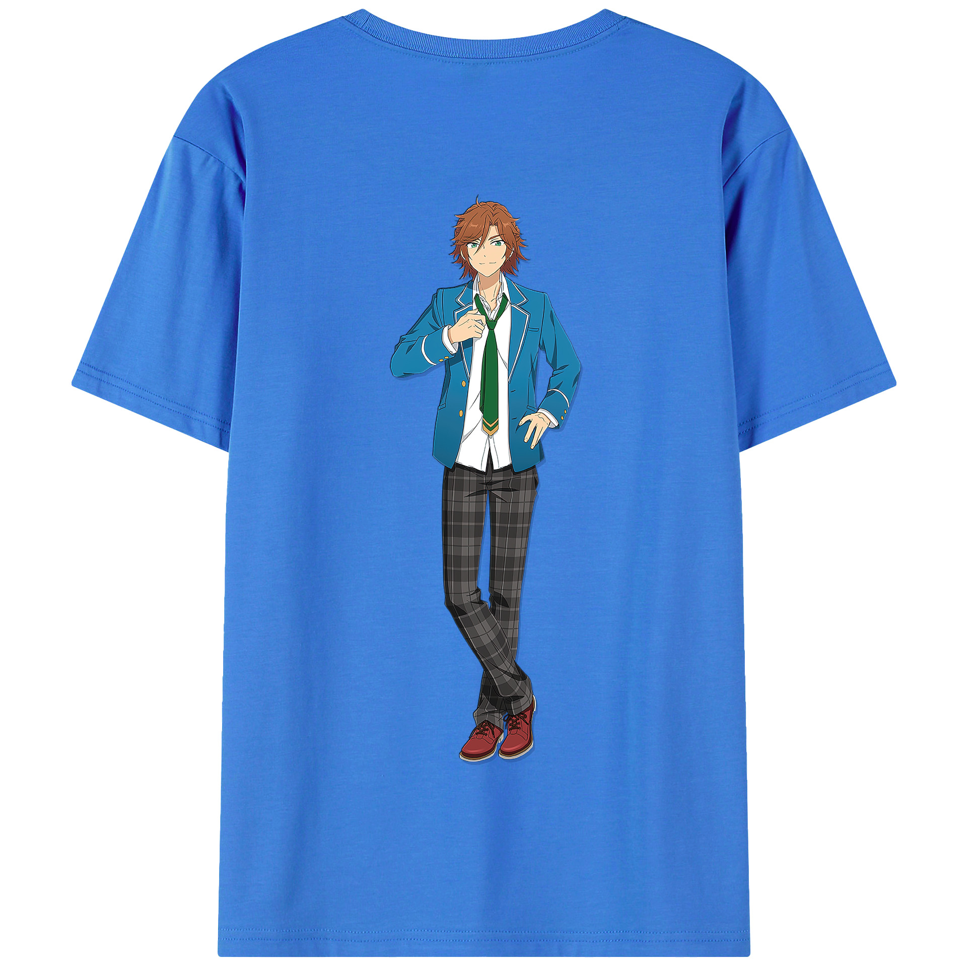 （画像用） あんさんぶるスターズ! Ensemble Stars 綿100％半袖Tシャツ（背面プリント）