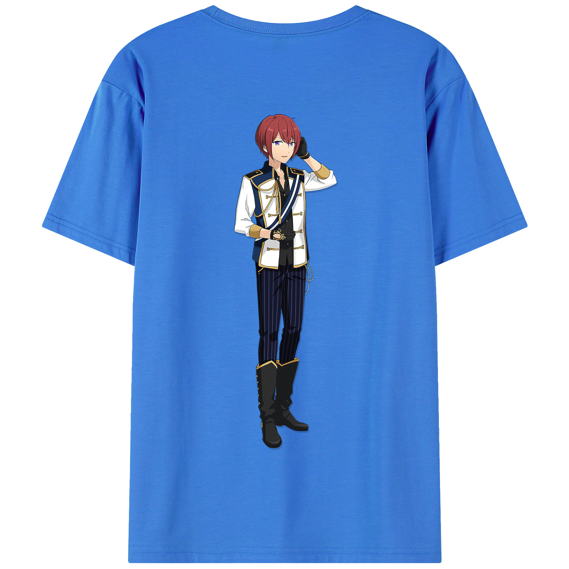 （画像用） あんさんぶるスターズ! Ensemble Stars 綿100％半袖Tシャツ（背面プリント）