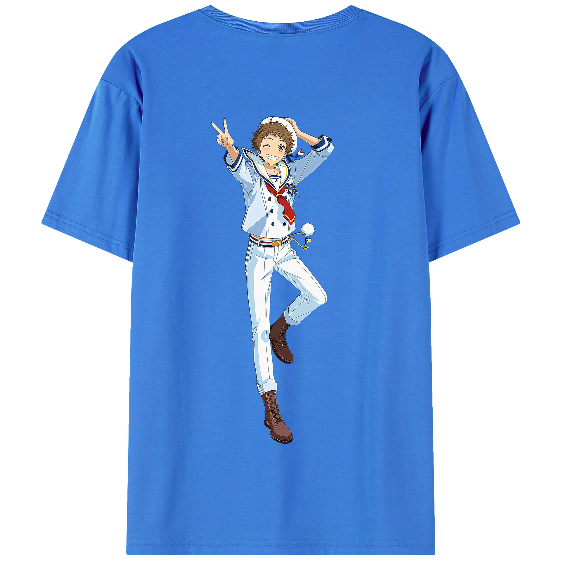 （画像用） あんさんぶるスターズ! Ensemble Stars 綿100％半袖Tシャツ（背面プリント）