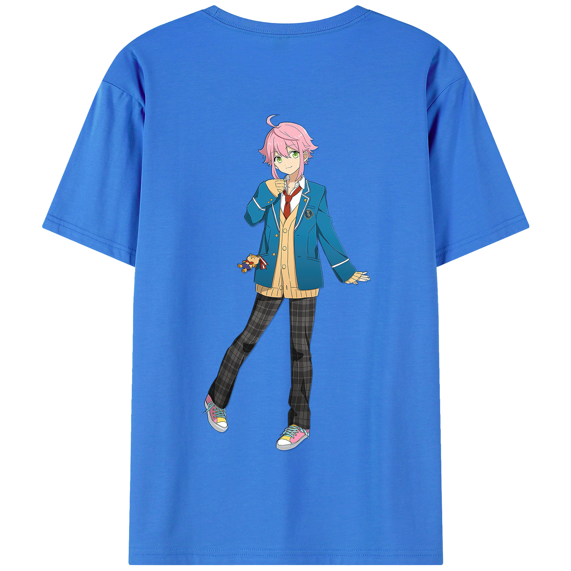 （画像用） あんさんぶるスターズ! Ensemble Stars 綿100％半袖Tシャツ（背面プリント）