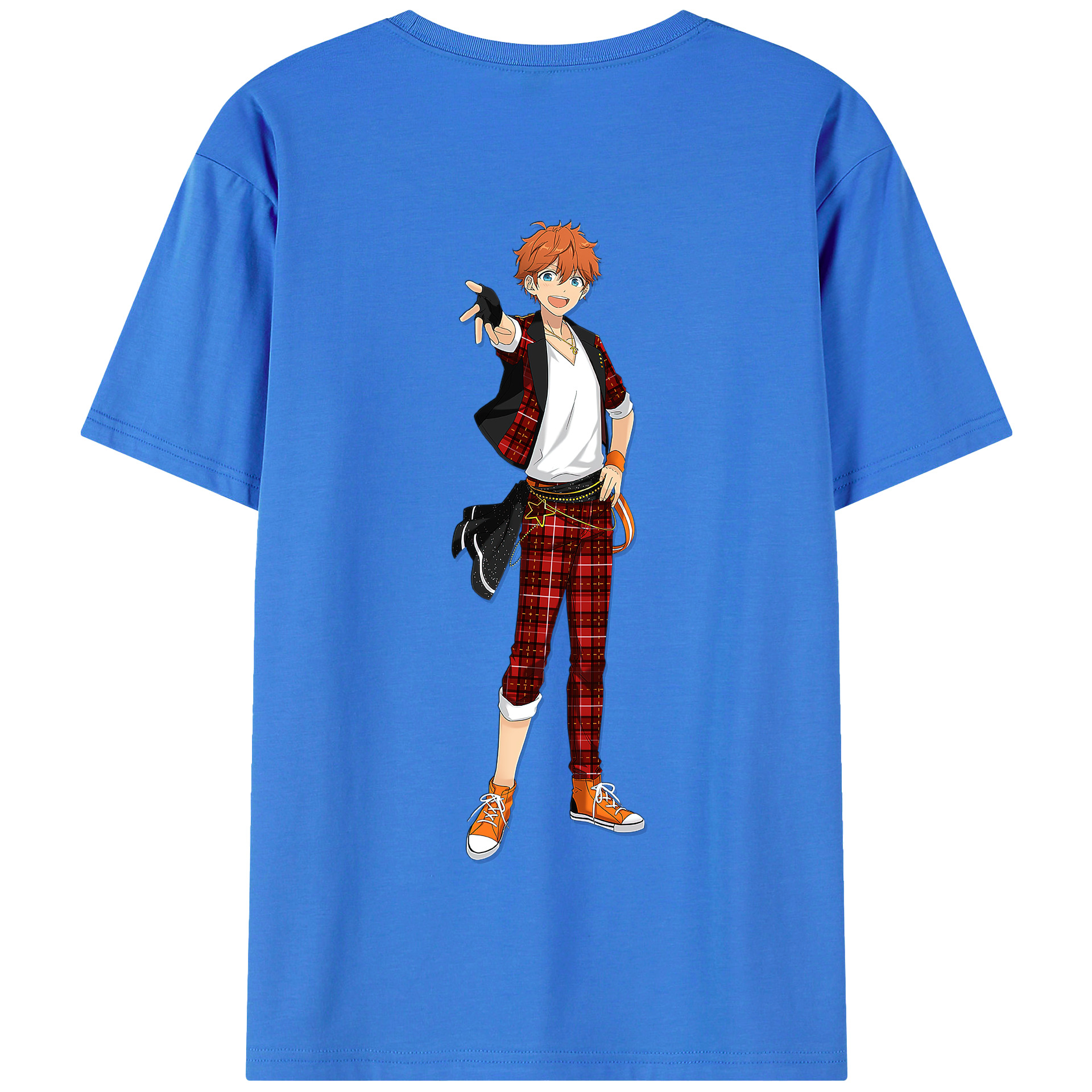 （画像用） あんさんぶるスターズ! Ensemble Stars 綿100％半袖Tシャツ（背面プリント）