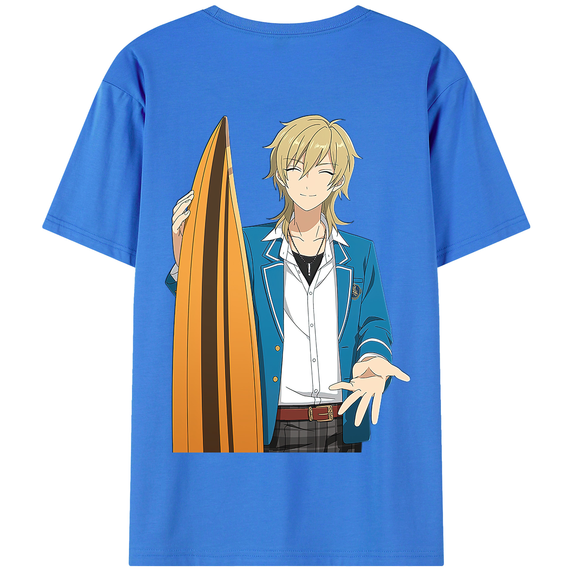 （画像用） あんさんぶるスターズ! Ensemble Stars 綿100％半袖Tシャツ（背面プリント）