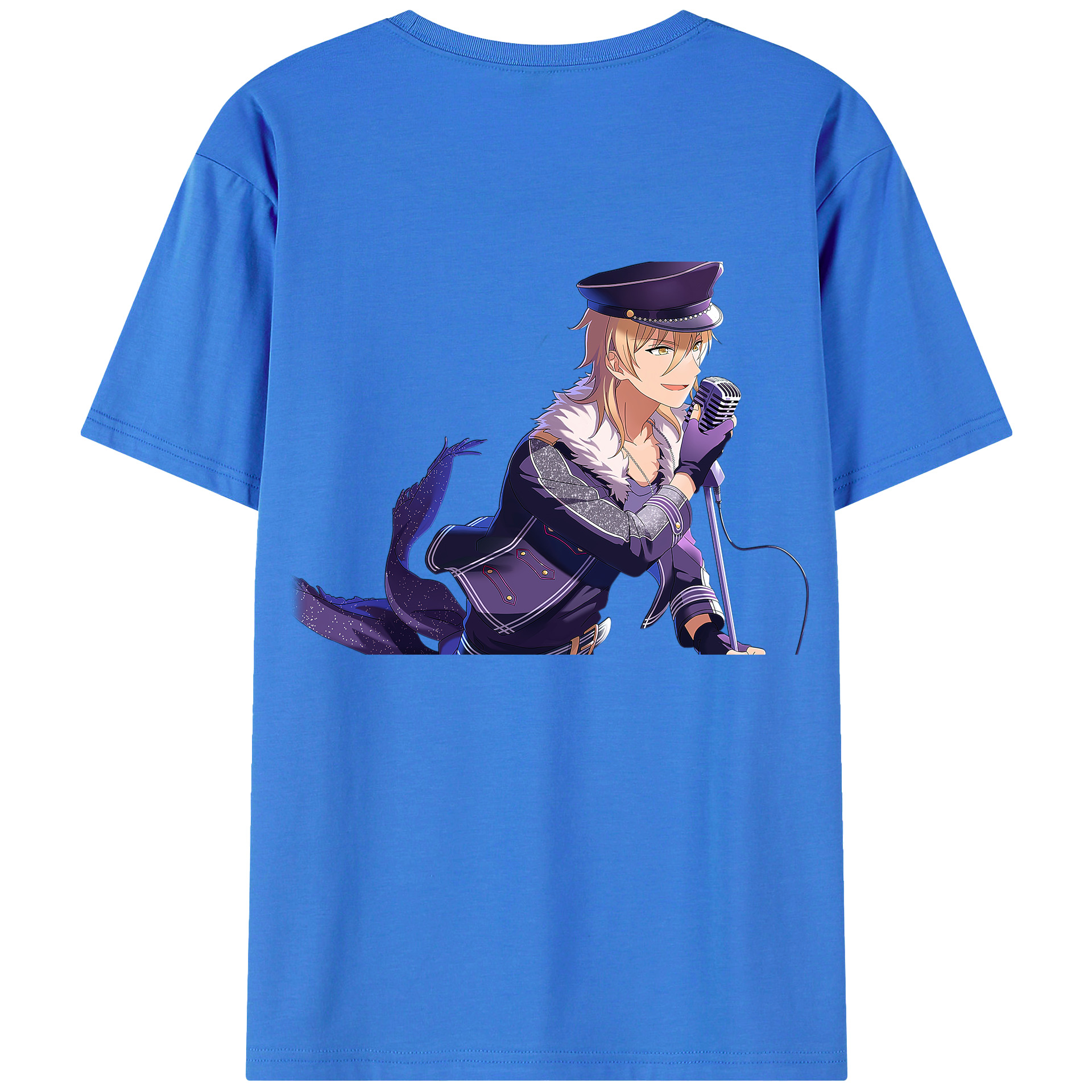 （画像用） あんさんぶるスターズ! Ensemble Stars 綿100％半袖Tシャツ（背面プリント）