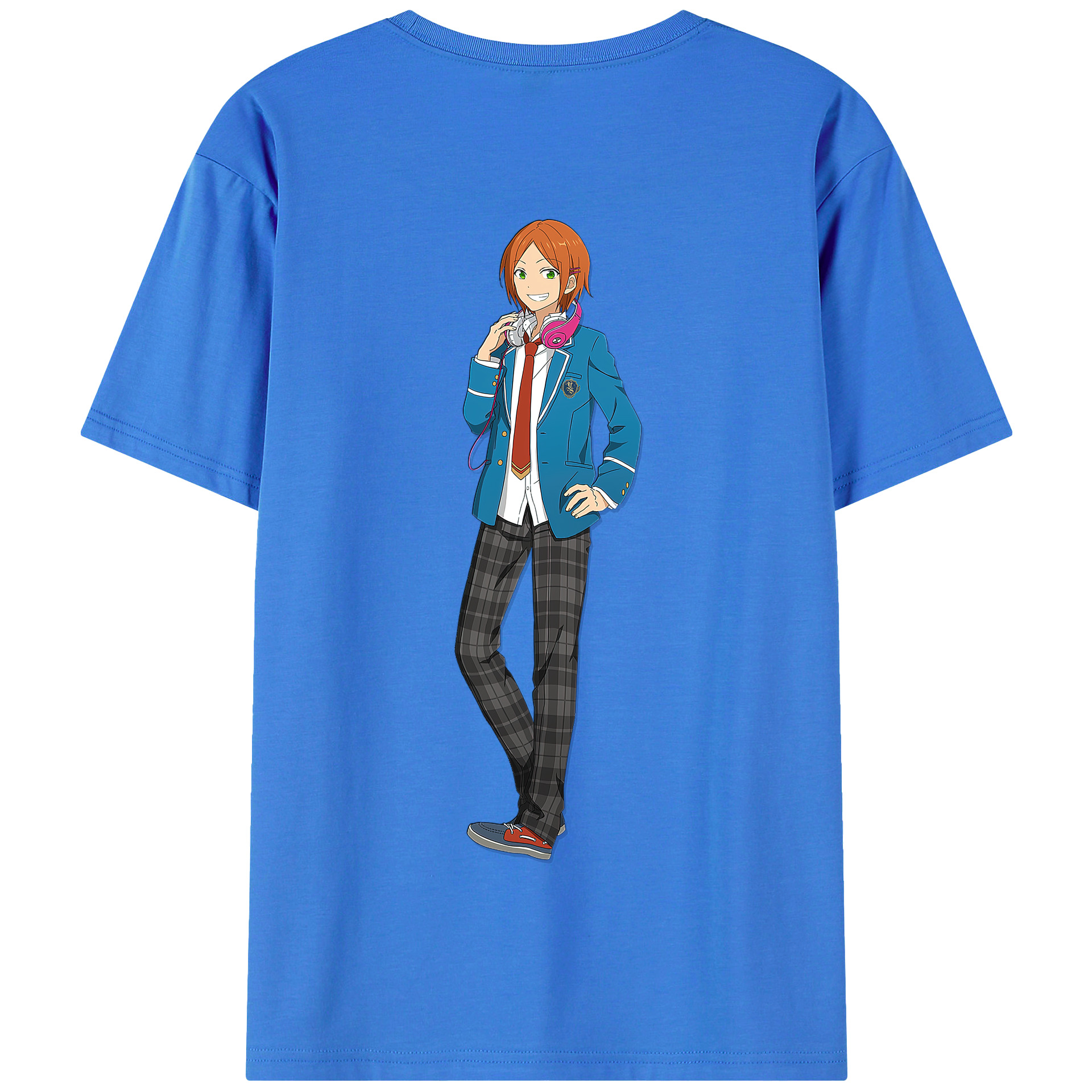 （画像用） あんさんぶるスターズ! Ensemble Stars 綿100％半袖Tシャツ（背面プリント）