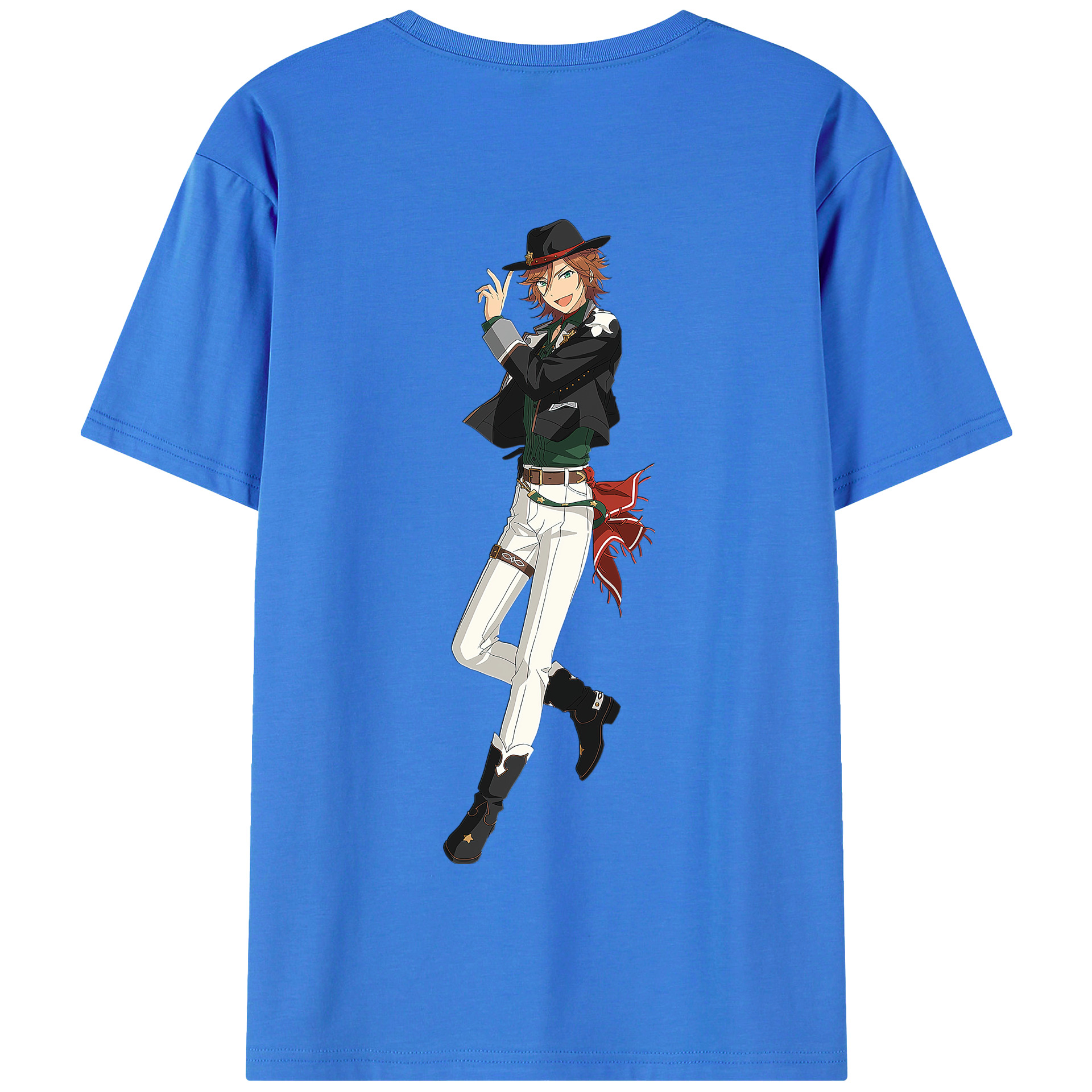 （画像用） あんさんぶるスターズ! Ensemble Stars 綿100％半袖Tシャツ（背面プリント）