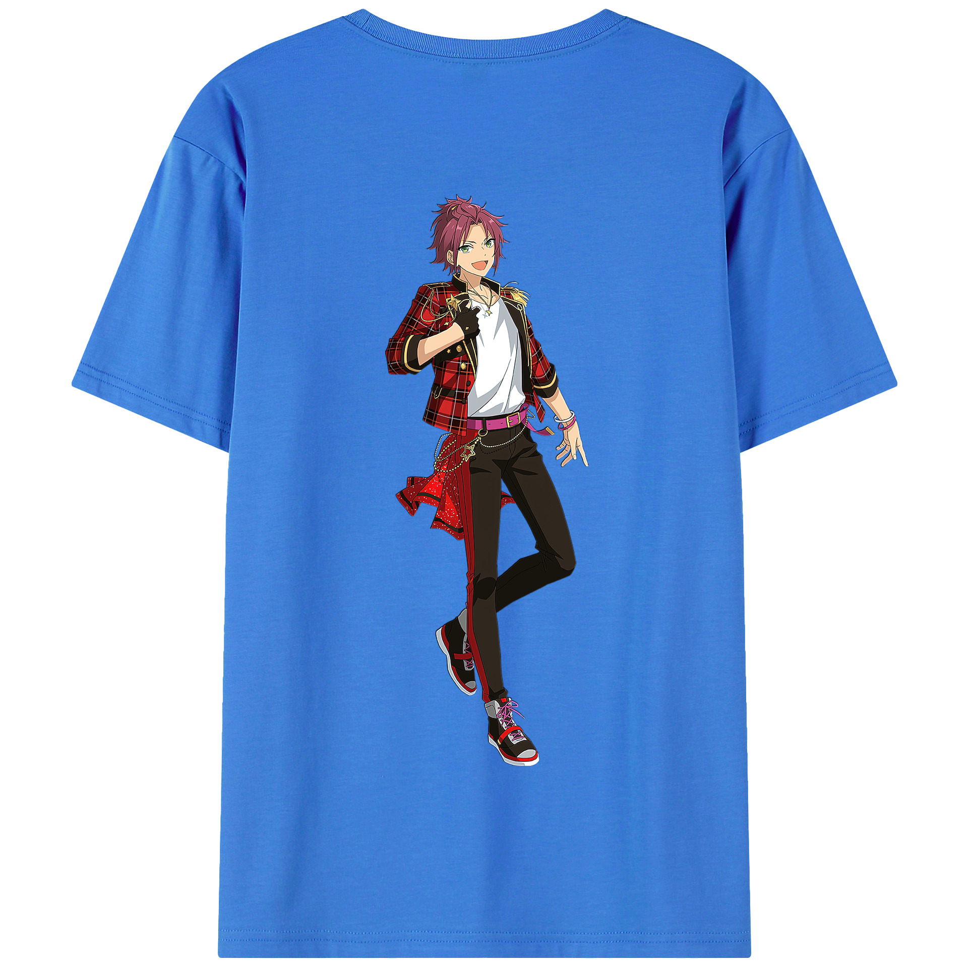 （画像用） あんさんぶるスターズ! Ensemble Stars 綿100％半袖Tシャツ（背面プリント）