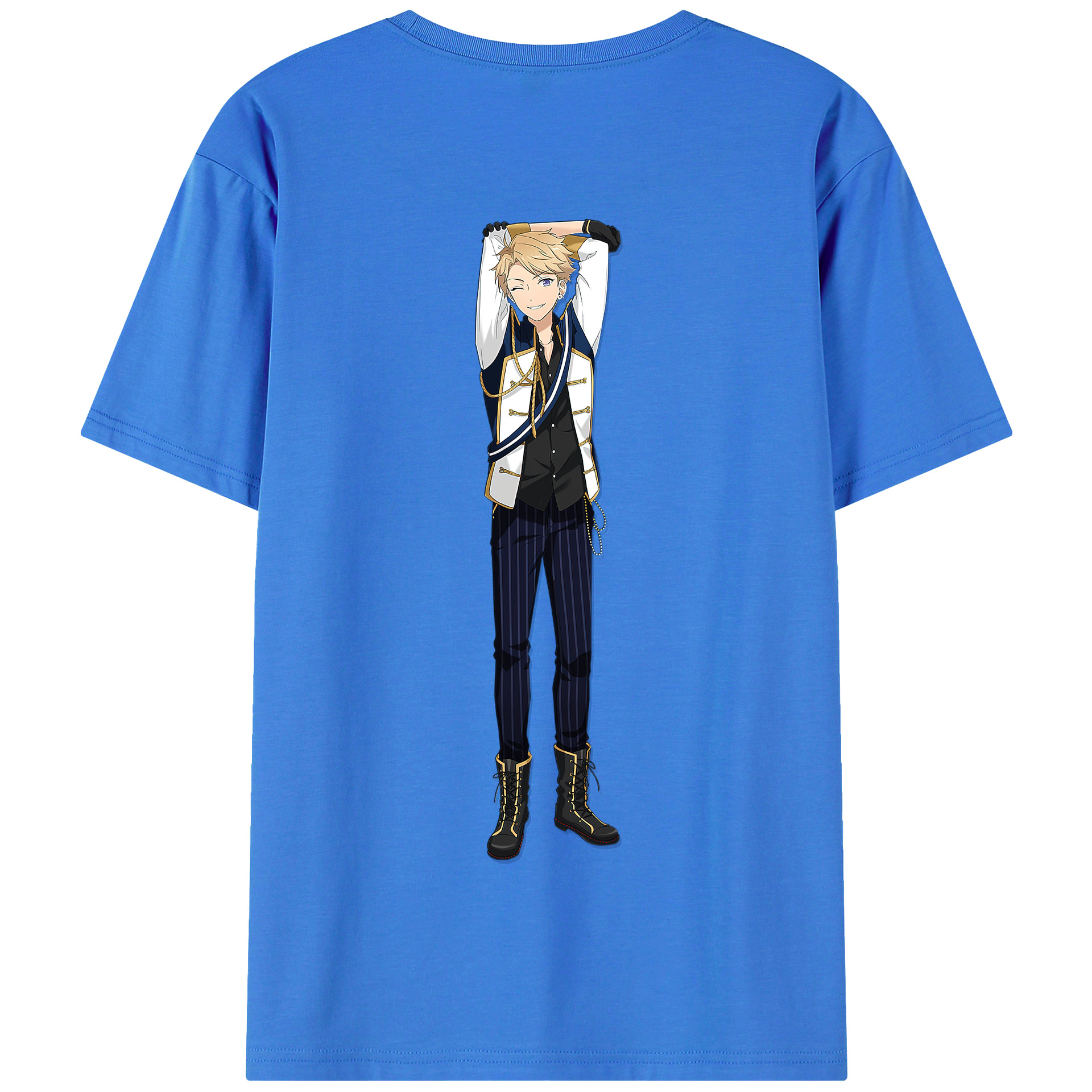 （画像用） あんさんぶるスターズ! Ensemble Stars 綿100％半袖Tシャツ（背面プリント）