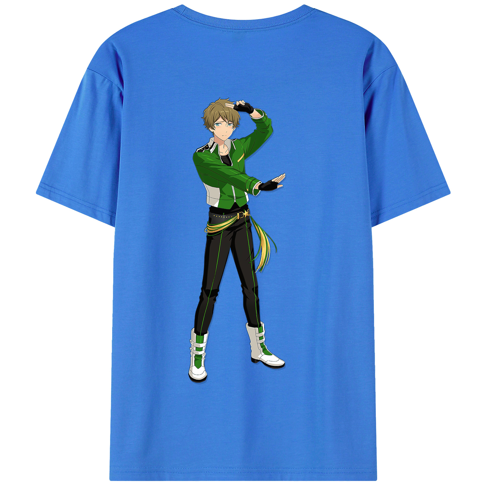 （画像用） あんさんぶるスターズ! Ensemble Stars 綿100％半袖Tシャツ（背面プリント）