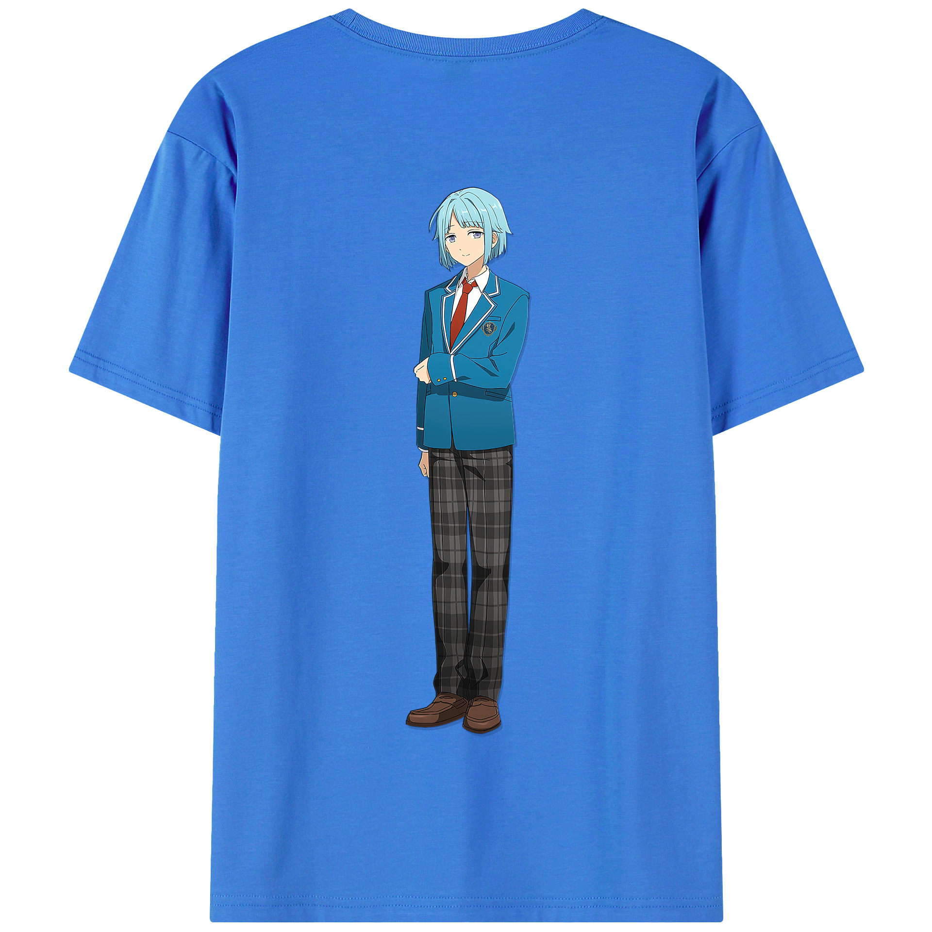 （画像用） あんさんぶるスターズ! Ensemble Stars 綿100％半袖Tシャツ（背面プリント）