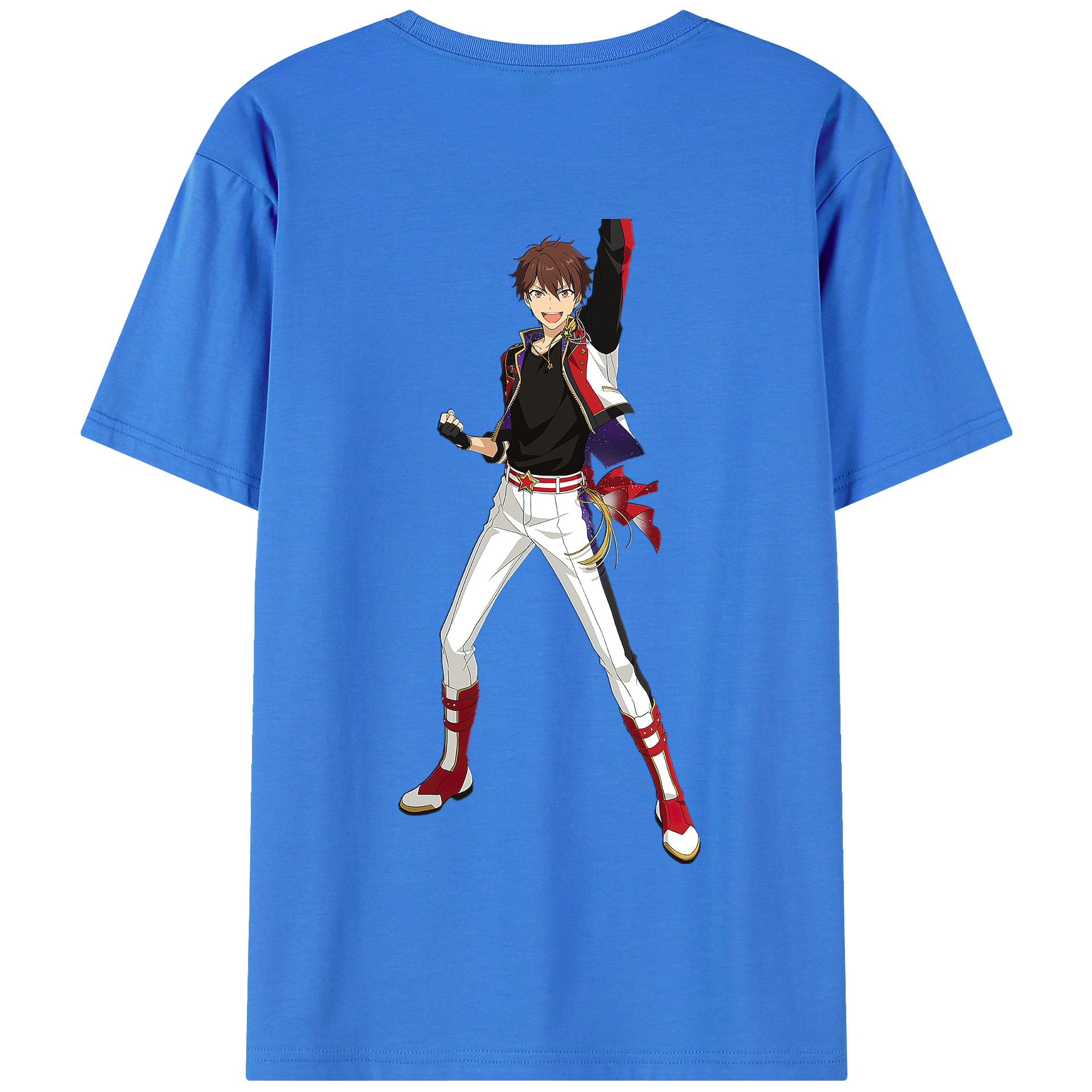 （画像用） あんさんぶるスターズ! Ensemble Stars 綿100％半袖Tシャツ（背面プリント）