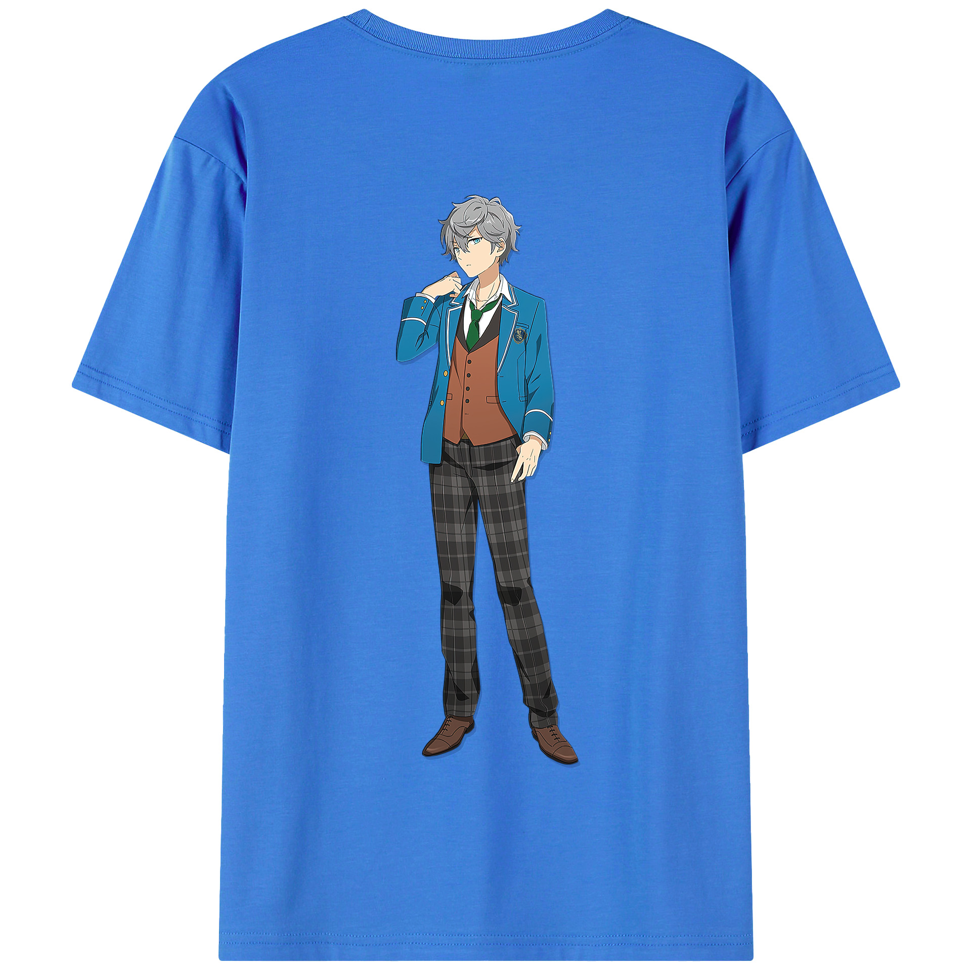 （画像用） あんさんぶるスターズ! Ensemble Stars 綿100％半袖Tシャツ（背面プリント）