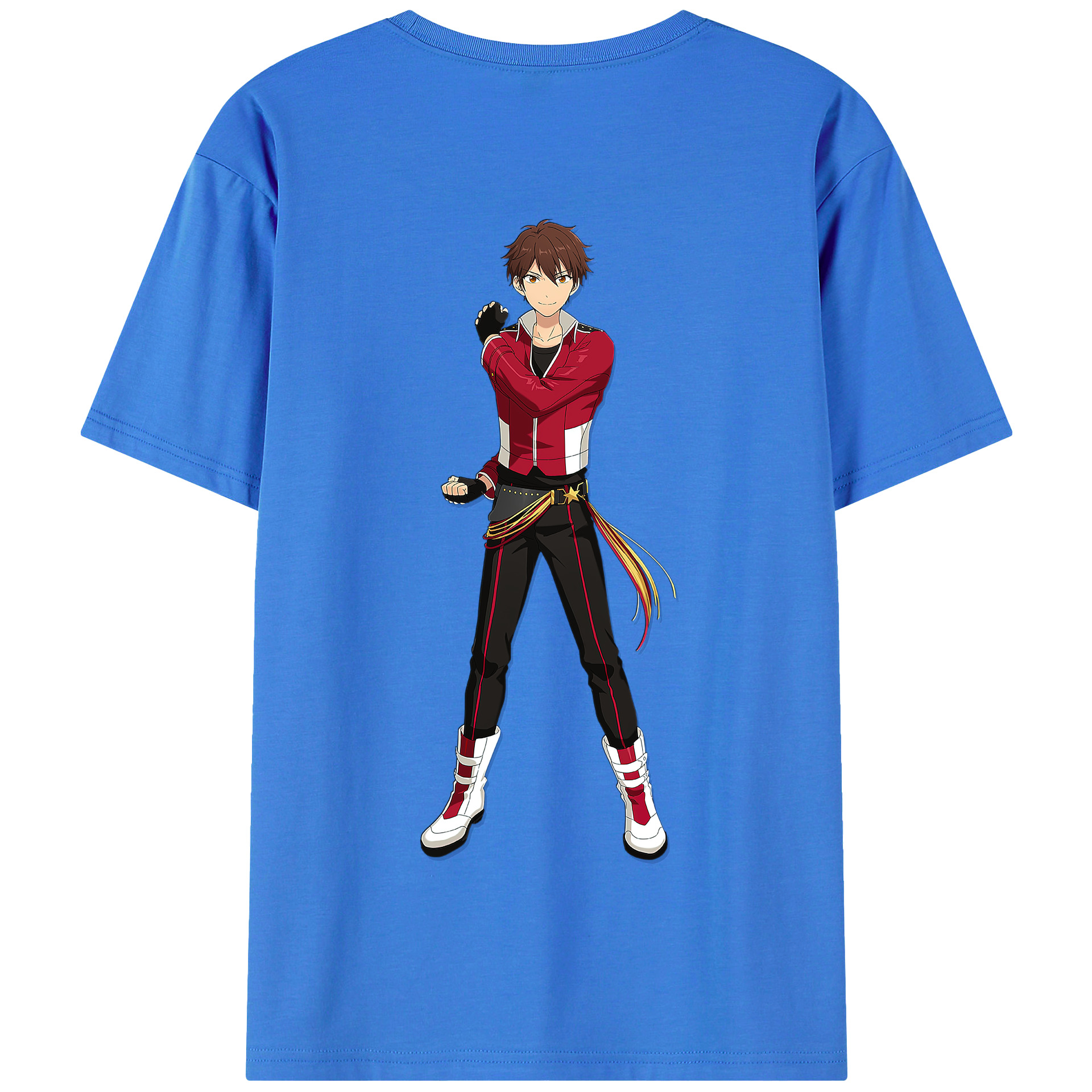 （画像用） あんさんぶるスターズ! Ensemble Stars 綿100％半袖Tシャツ（背面プリント）