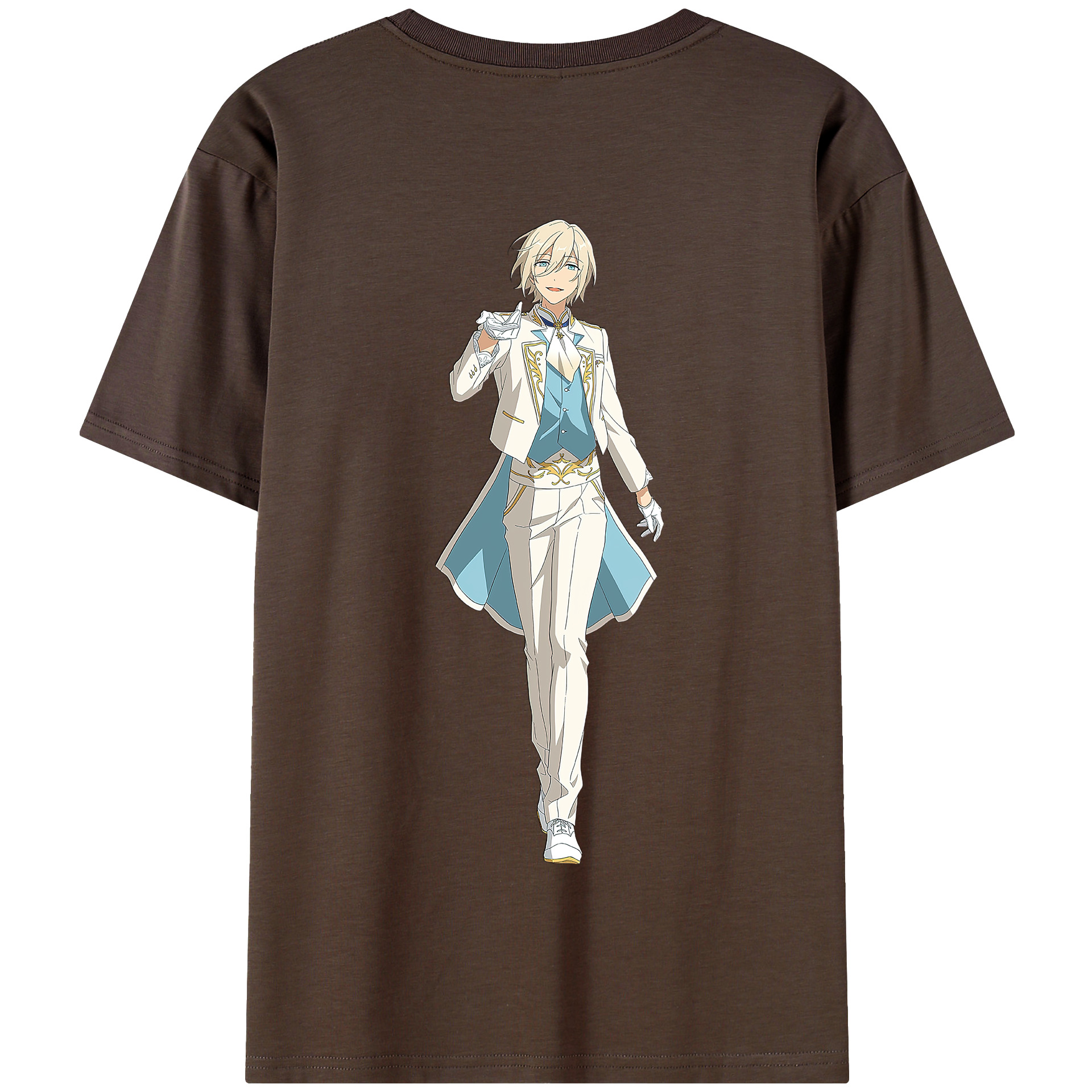 （画像用） あんさんぶるスターズ! Ensemble Stars 綿100％半袖Tシャツ（背面プリント）
