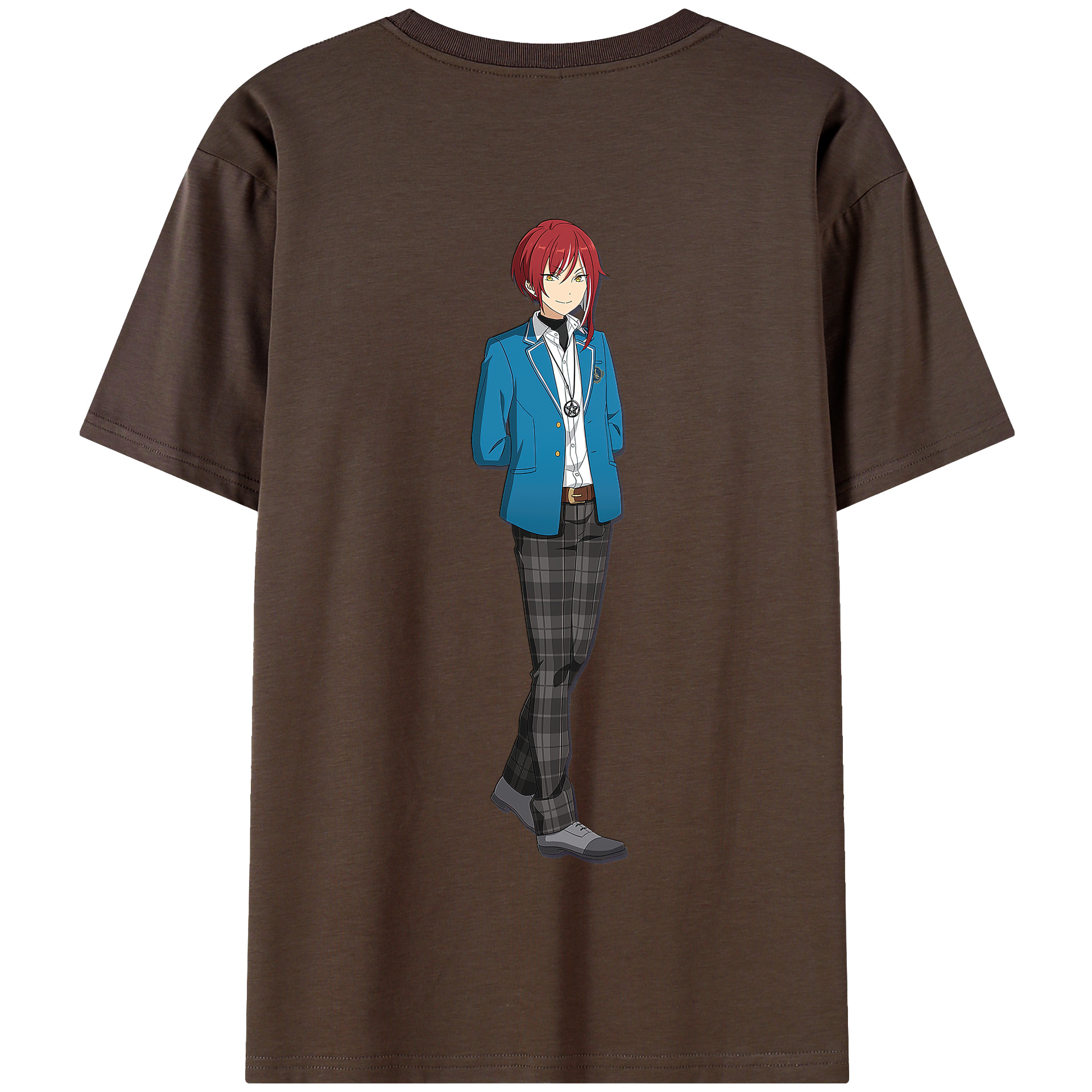（画像用） あんさんぶるスターズ! Ensemble Stars 綿100％半袖Tシャツ（背面プリント）