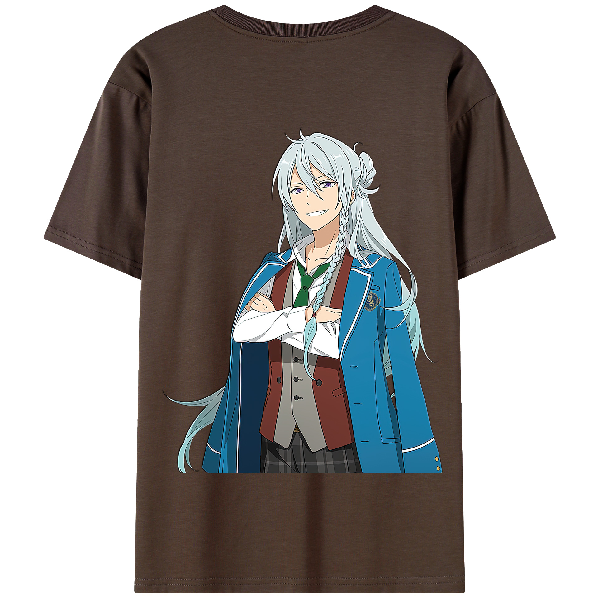 （画像用） あんさんぶるスターズ! Ensemble Stars 綿100％半袖Tシャツ（背面プリント）