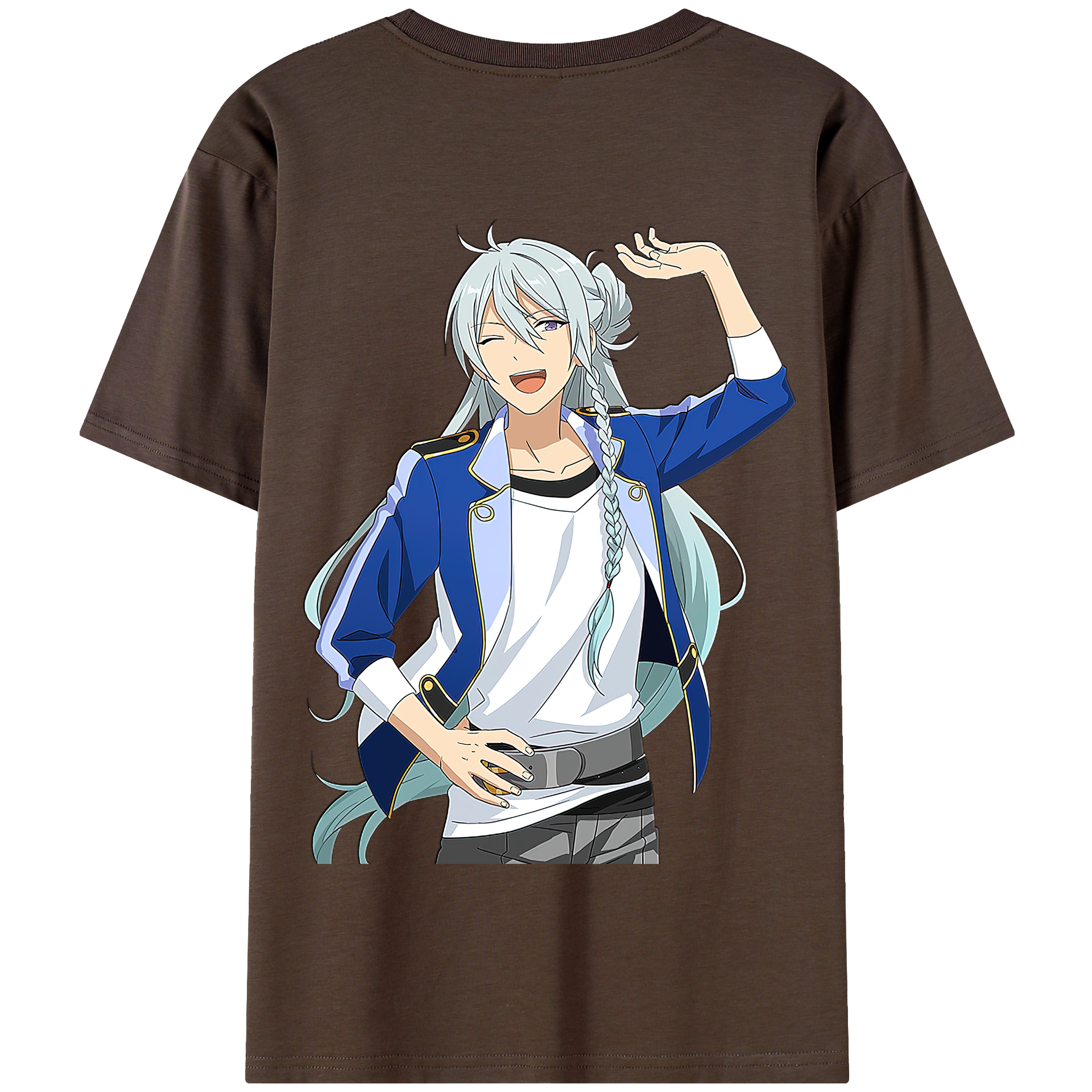 （画像用） あんさんぶるスターズ! Ensemble Stars 綿100％半袖Tシャツ（背面プリント）
