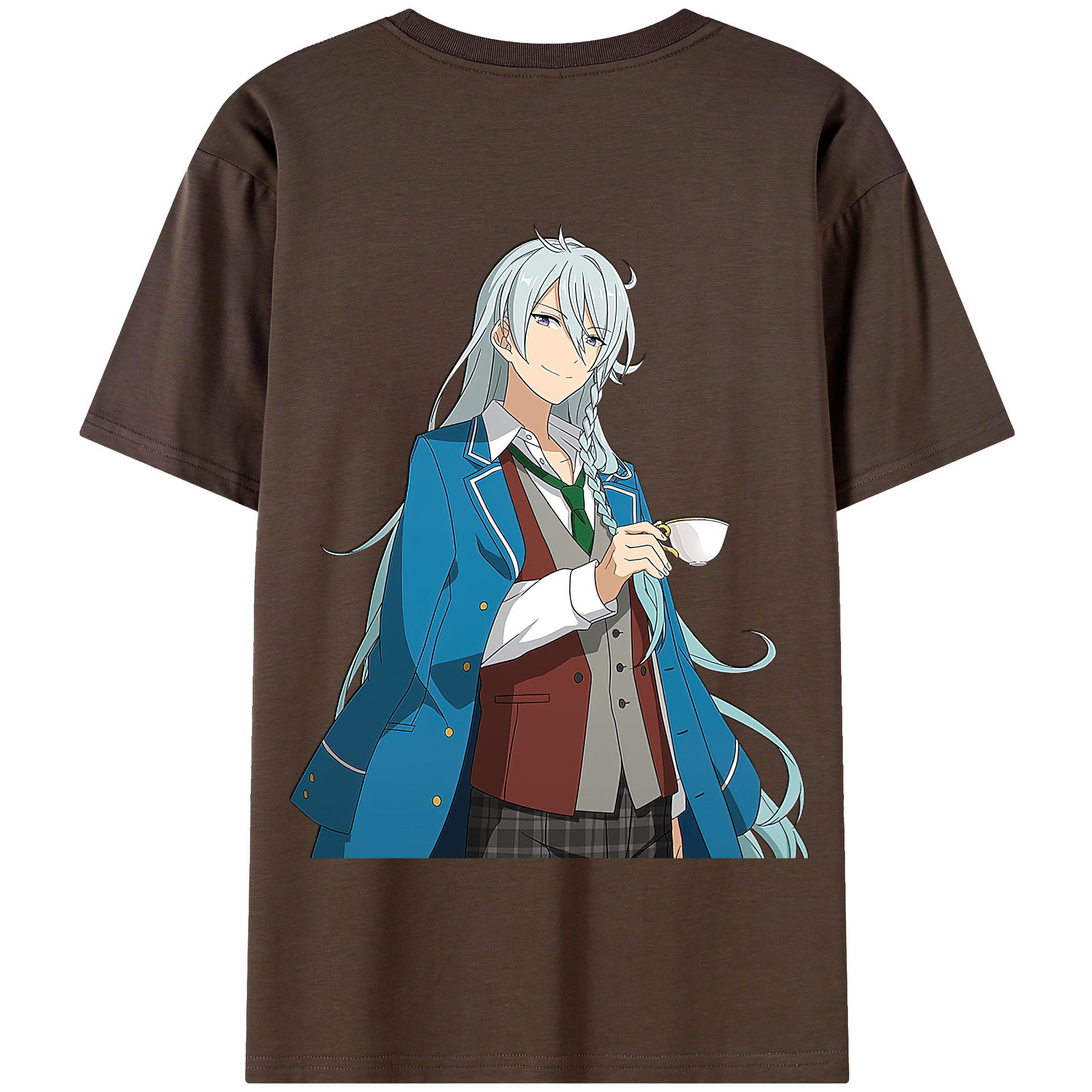 （画像用） あんさんぶるスターズ! Ensemble Stars 綿100％半袖Tシャツ（背面プリント）