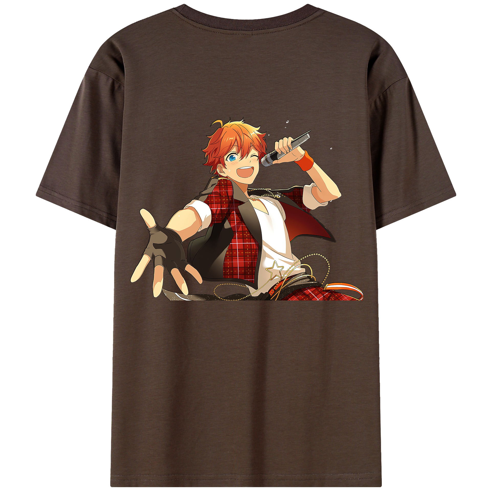 （画像用） あんさんぶるスターズ! Ensemble Stars 綿100％半袖Tシャツ（背面プリント）