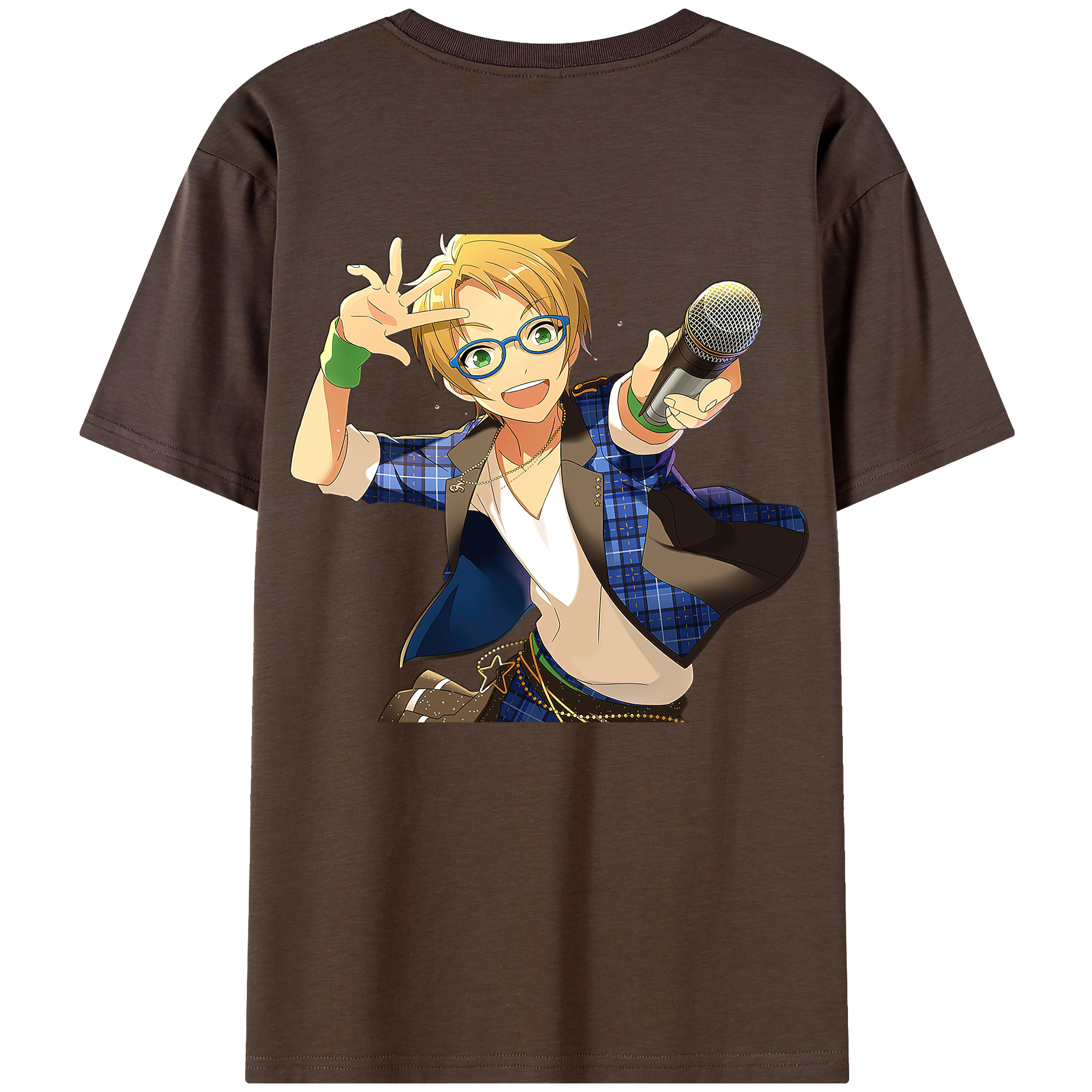 （画像用） あんさんぶるスターズ! Ensemble Stars 綿100％半袖Tシャツ（背面プリント）