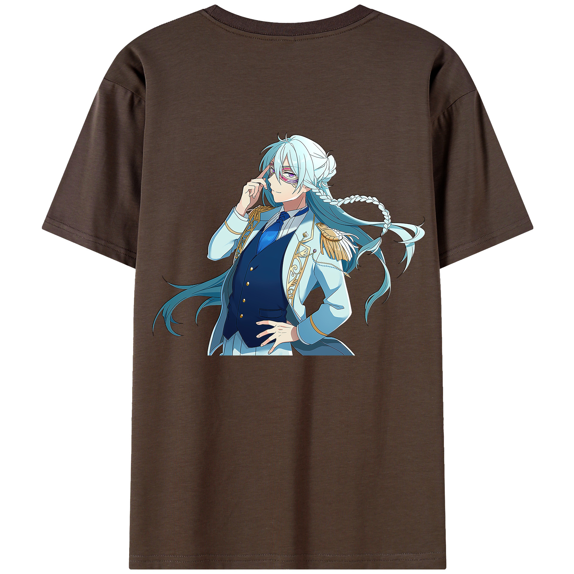 （画像用） あんさんぶるスターズ! Ensemble Stars 綿100％半袖Tシャツ（背面プリント）