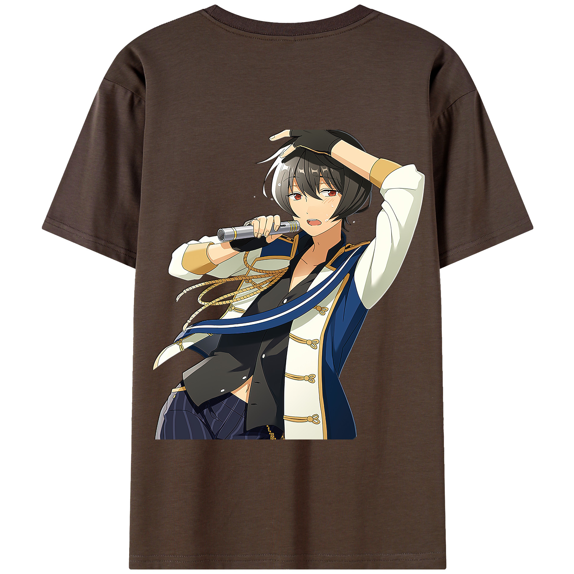 （画像用） あんさんぶるスターズ! Ensemble Stars 綿100％半袖Tシャツ（背面プリント）