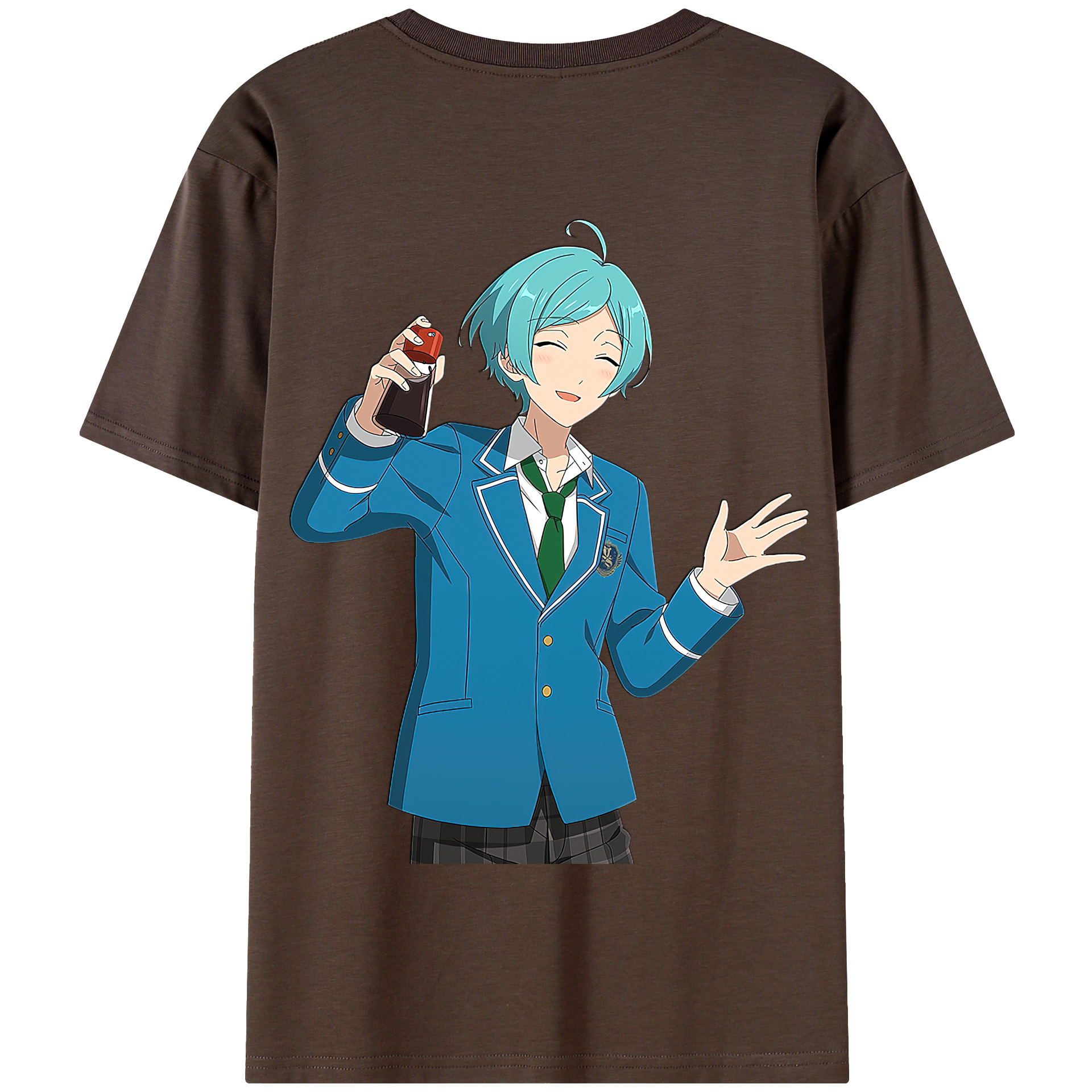 （画像用） あんさんぶるスターズ! Ensemble Stars 綿100％半袖Tシャツ（背面プリント）