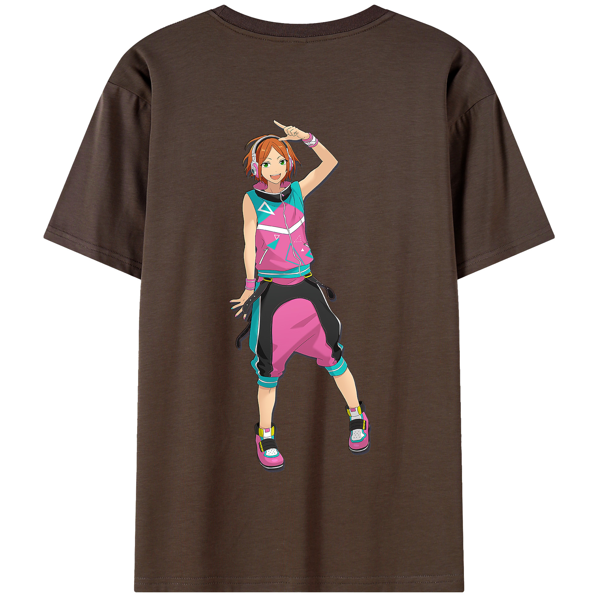（画像用） あんさんぶるスターズ! Ensemble Stars 綿100％半袖Tシャツ（背面プリント）