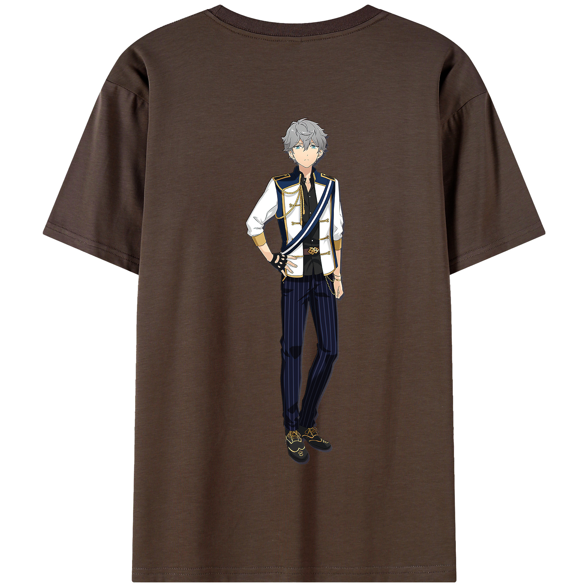 （画像用） あんさんぶるスターズ! Ensemble Stars 綿100％半袖Tシャツ（背面プリント）