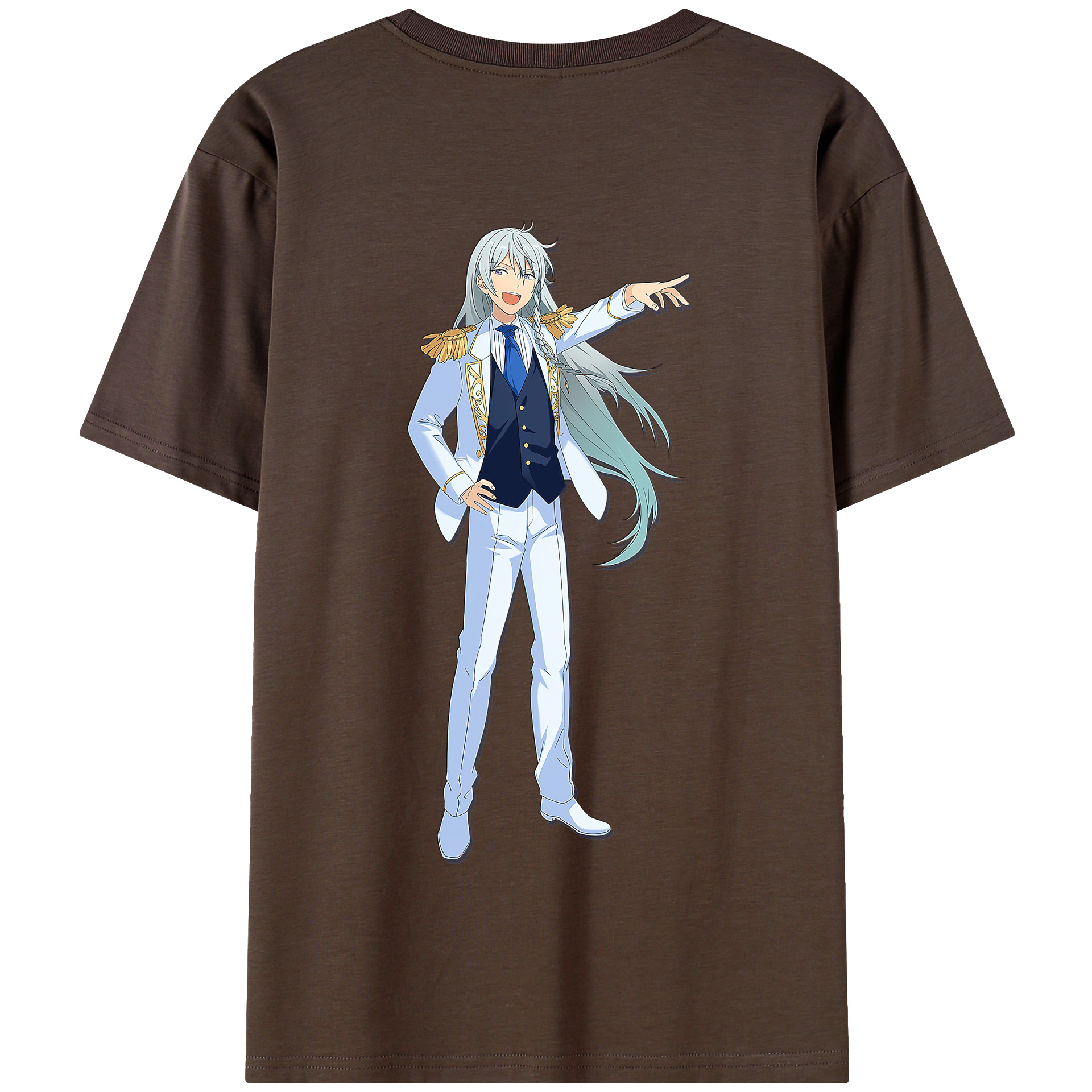 （画像用） あんさんぶるスターズ! Ensemble Stars 綿100％半袖Tシャツ（背面プリント）