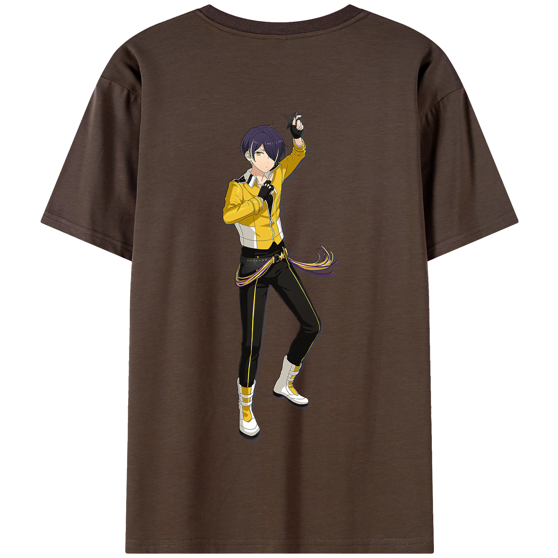 （画像用） あんさんぶるスターズ! Ensemble Stars 綿100％半袖Tシャツ（背面プリント）