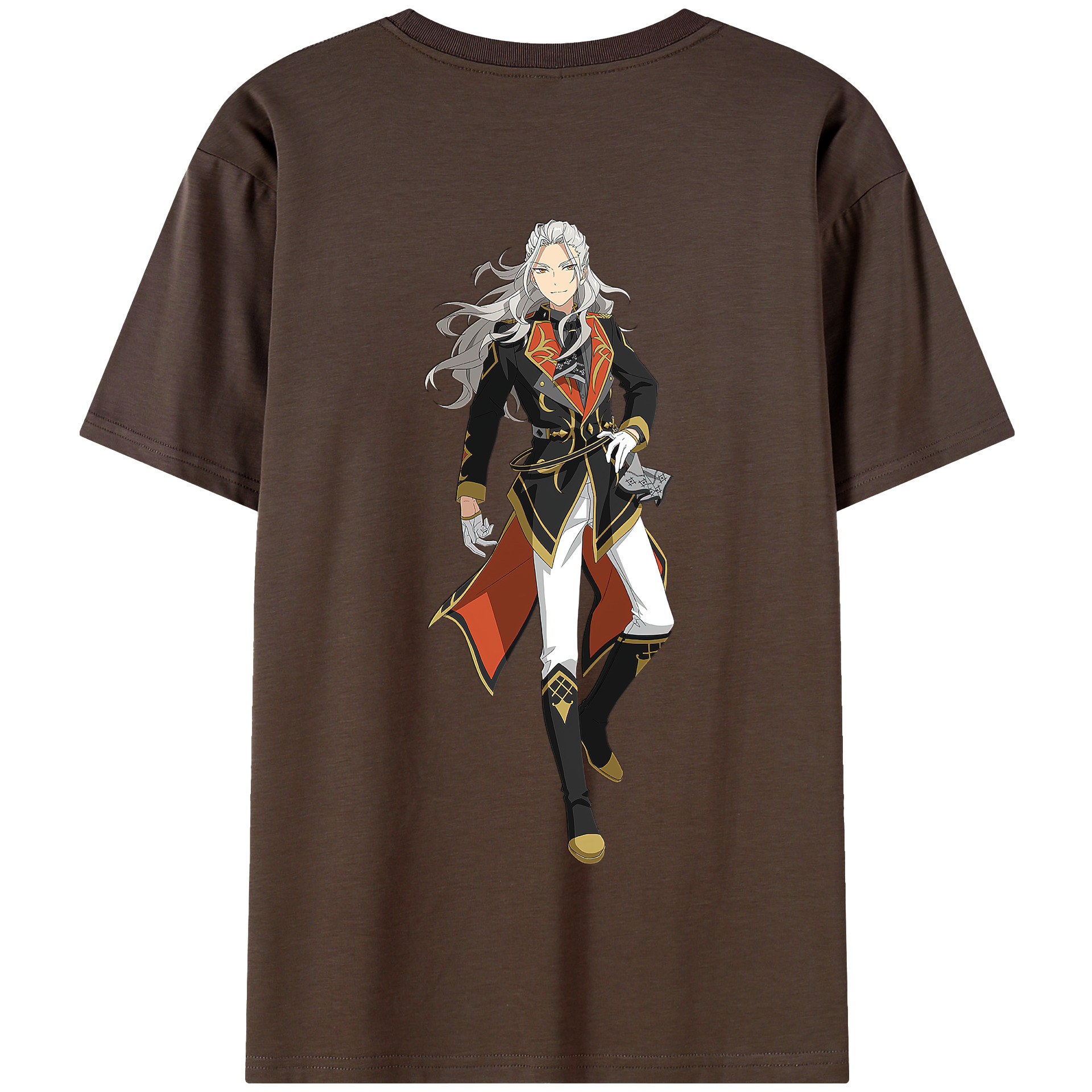 （画像用） あんさんぶるスターズ! Ensemble Stars 綿100％半袖Tシャツ（背面プリント）