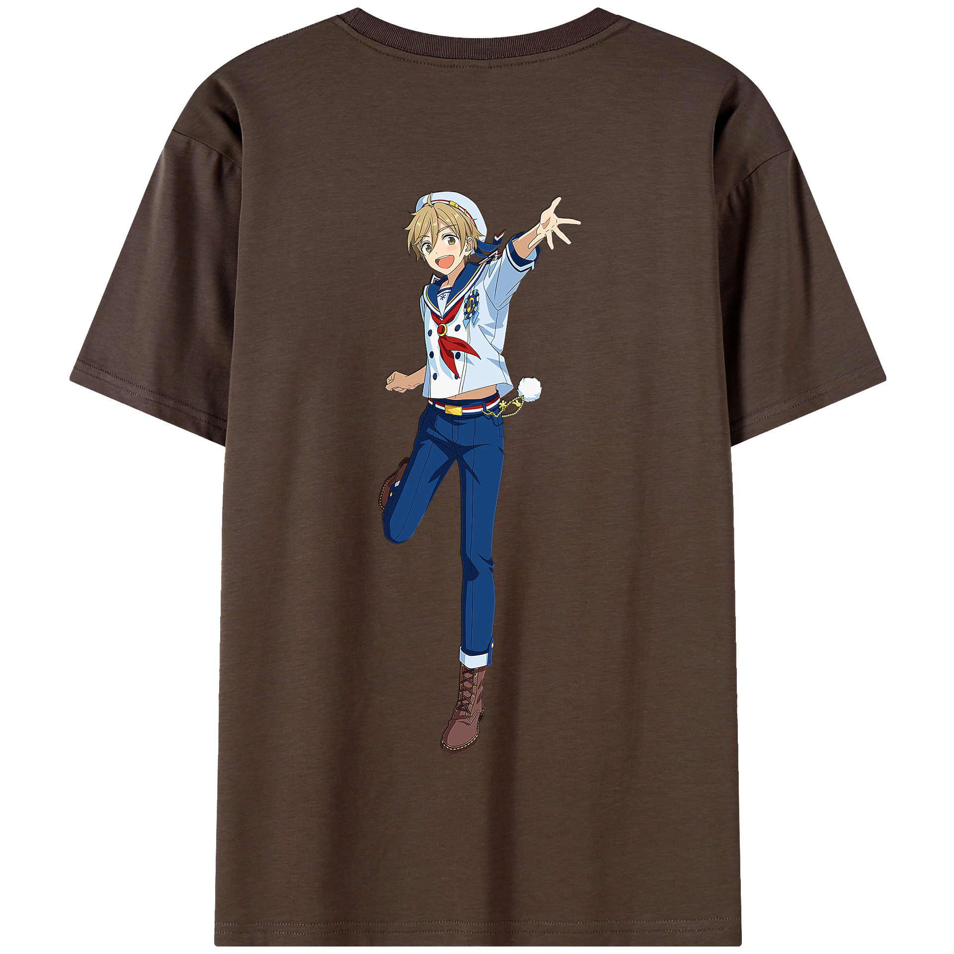 （画像用） あんさんぶるスターズ! Ensemble Stars 綿100％半袖Tシャツ（背面プリント）