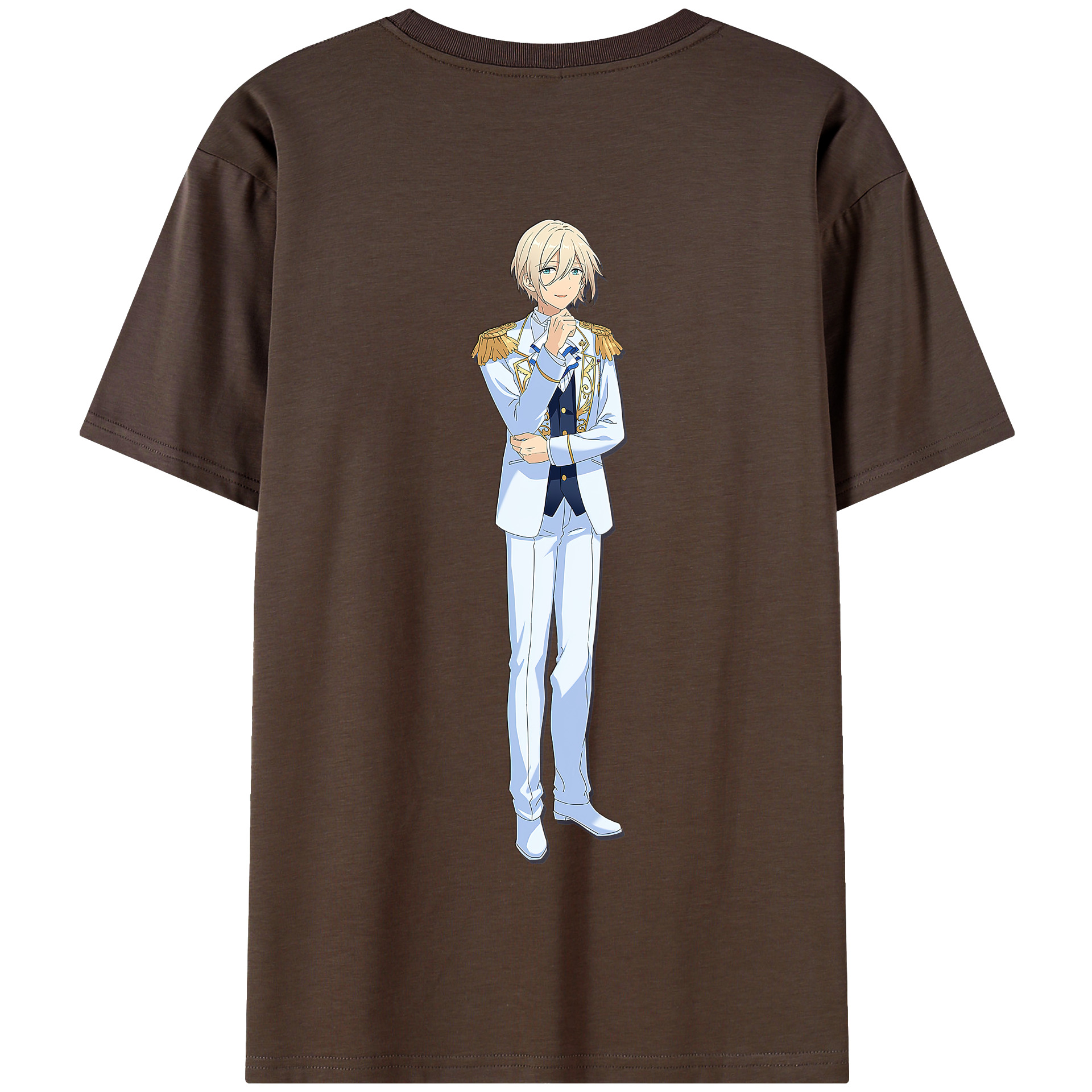 （画像用） あんさんぶるスターズ! Ensemble Stars 綿100％半袖Tシャツ（背面プリント）