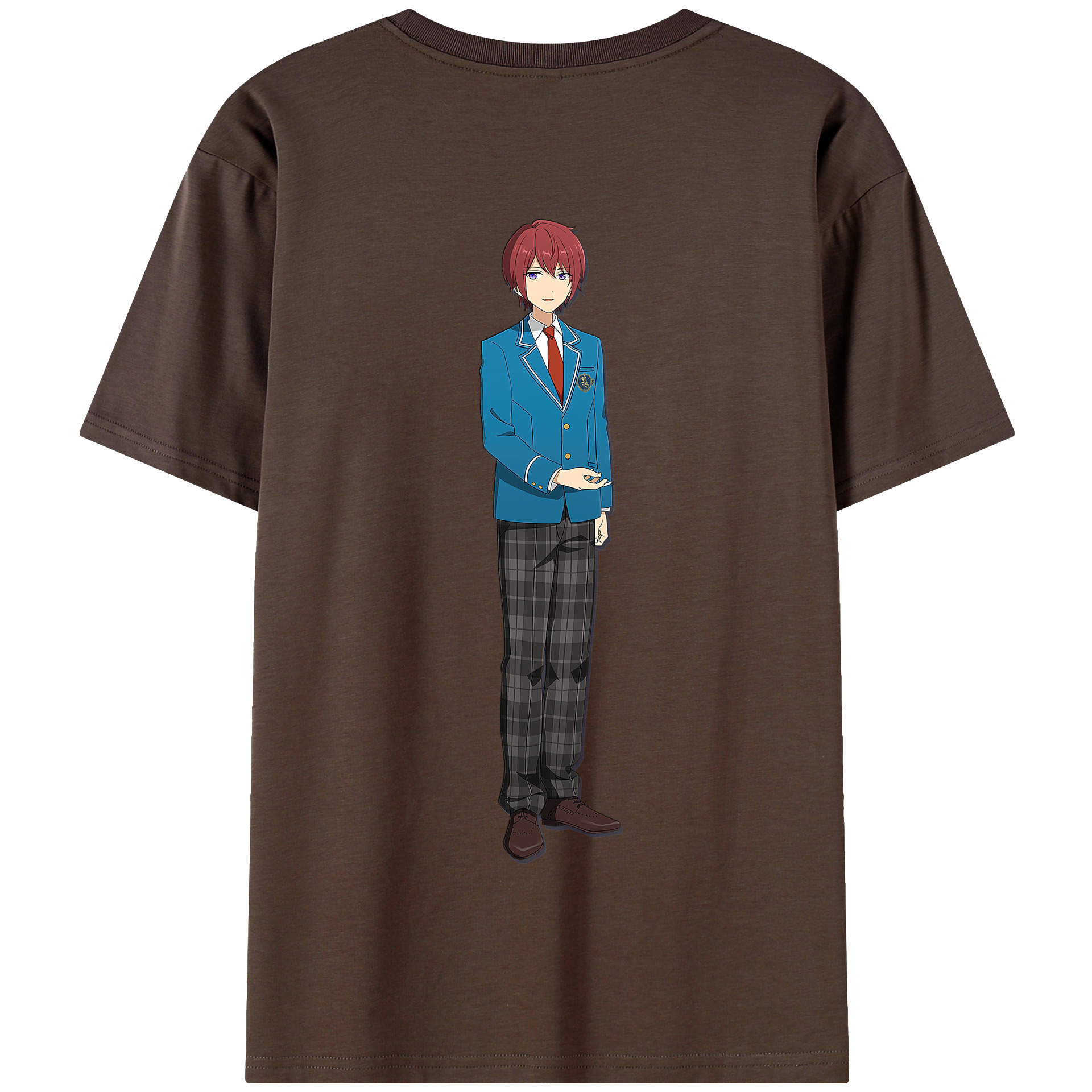 （画像用） あんさんぶるスターズ! Ensemble Stars 綿100％半袖Tシャツ（背面プリント）