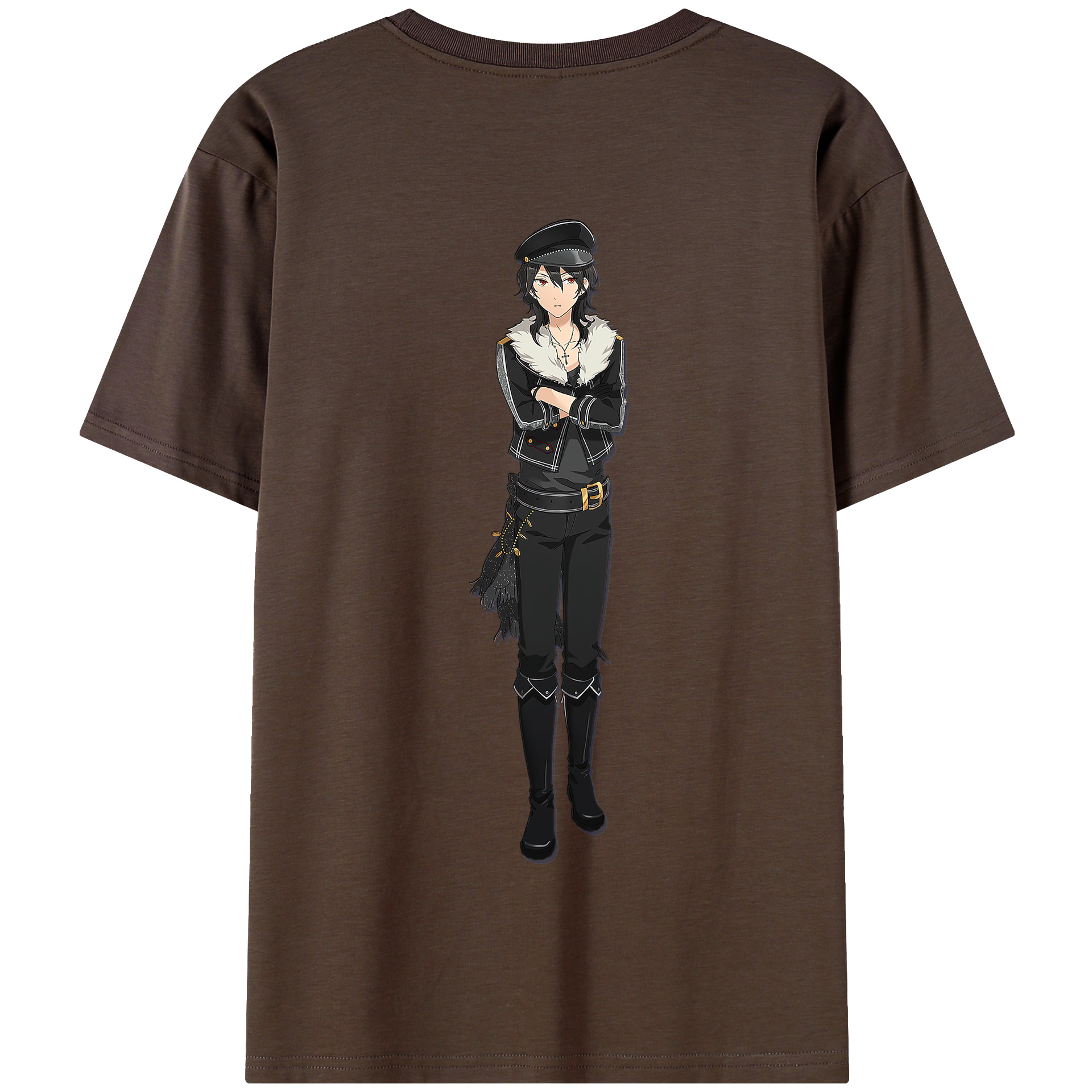 （画像用） あんさんぶるスターズ! Ensemble Stars 綿100％半袖Tシャツ（背面プリント）
