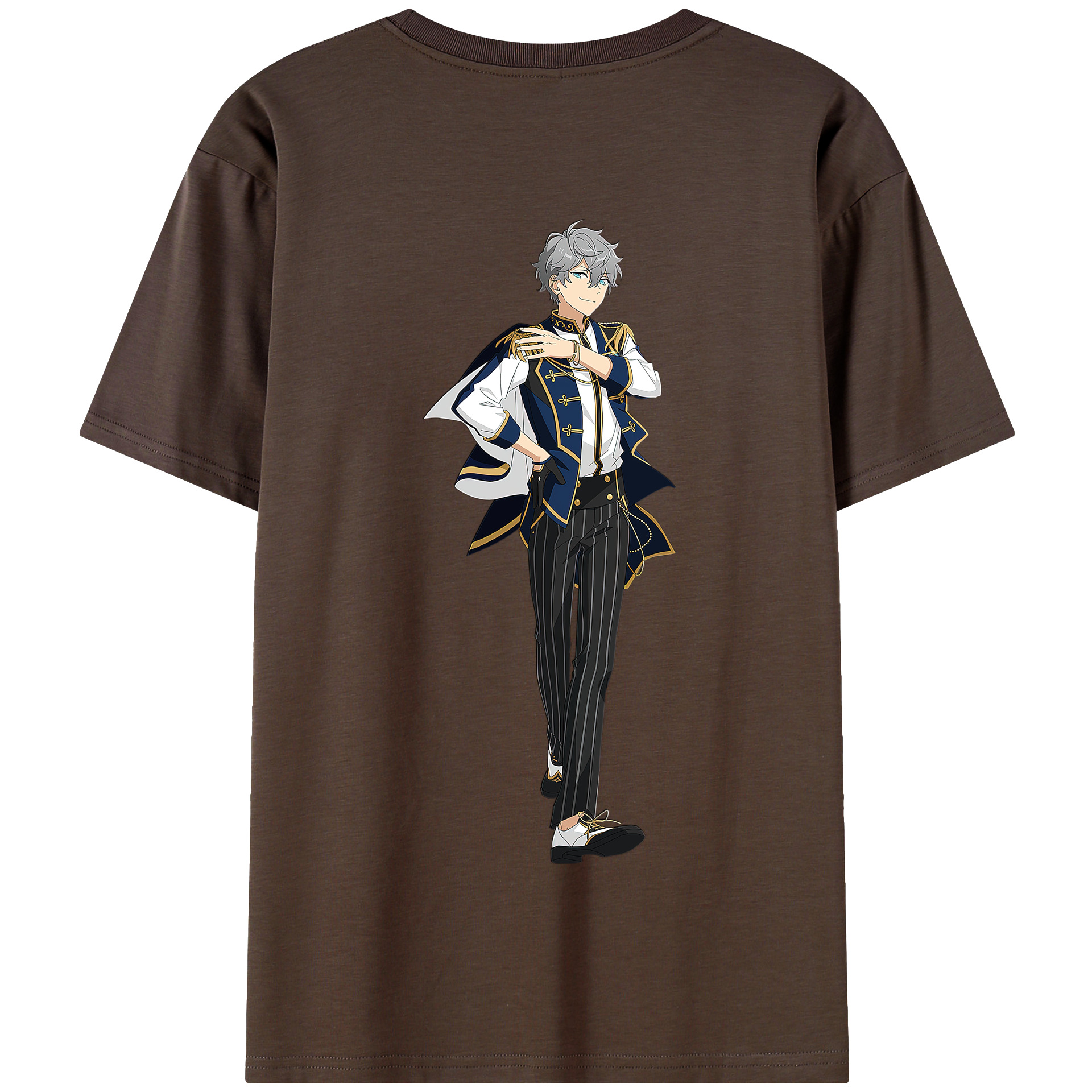 （画像用） あんさんぶるスターズ! Ensemble Stars 綿100％半袖Tシャツ（背面プリント）
